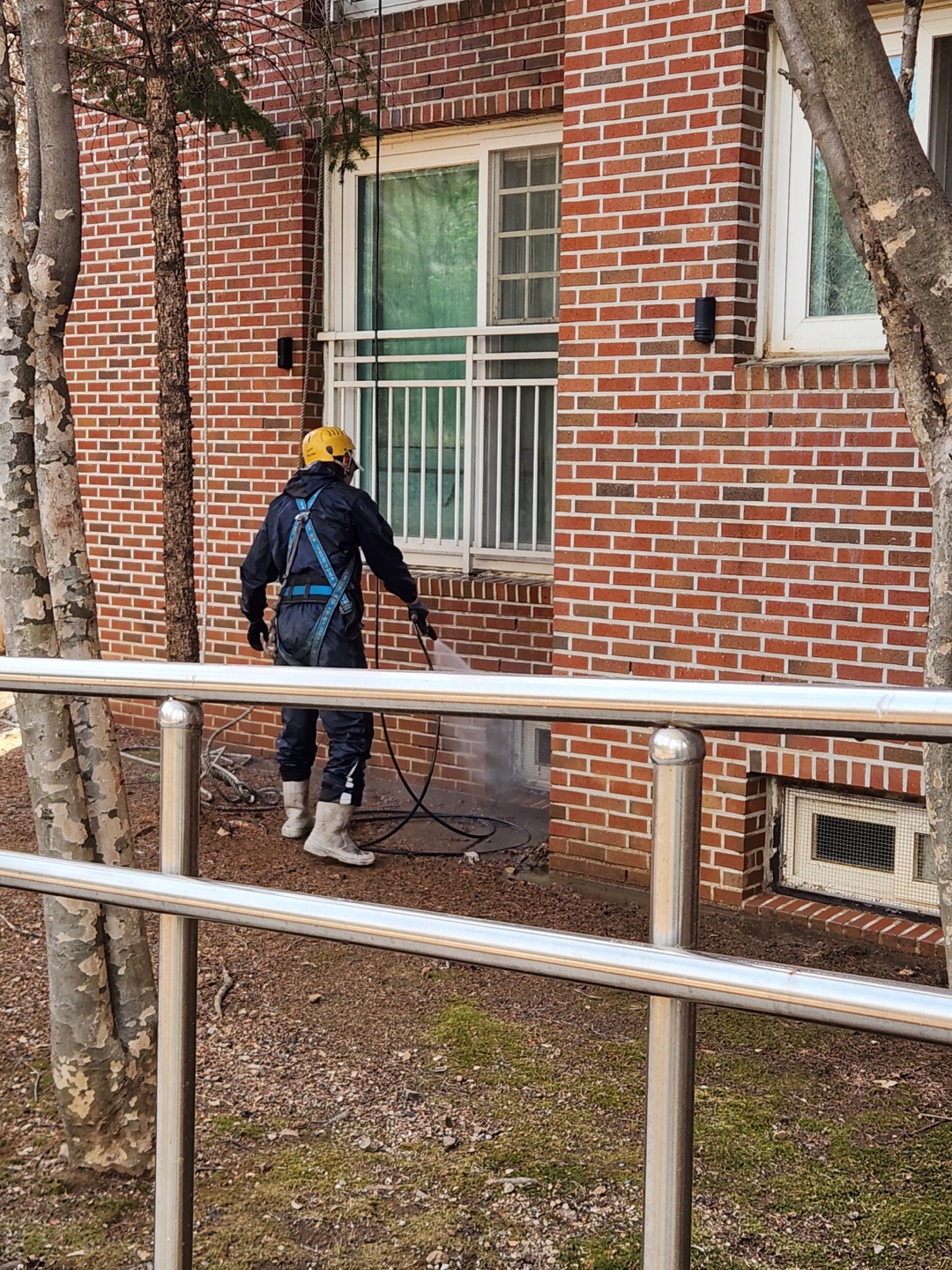 논현파크포레아파트 — 아파트 외벽