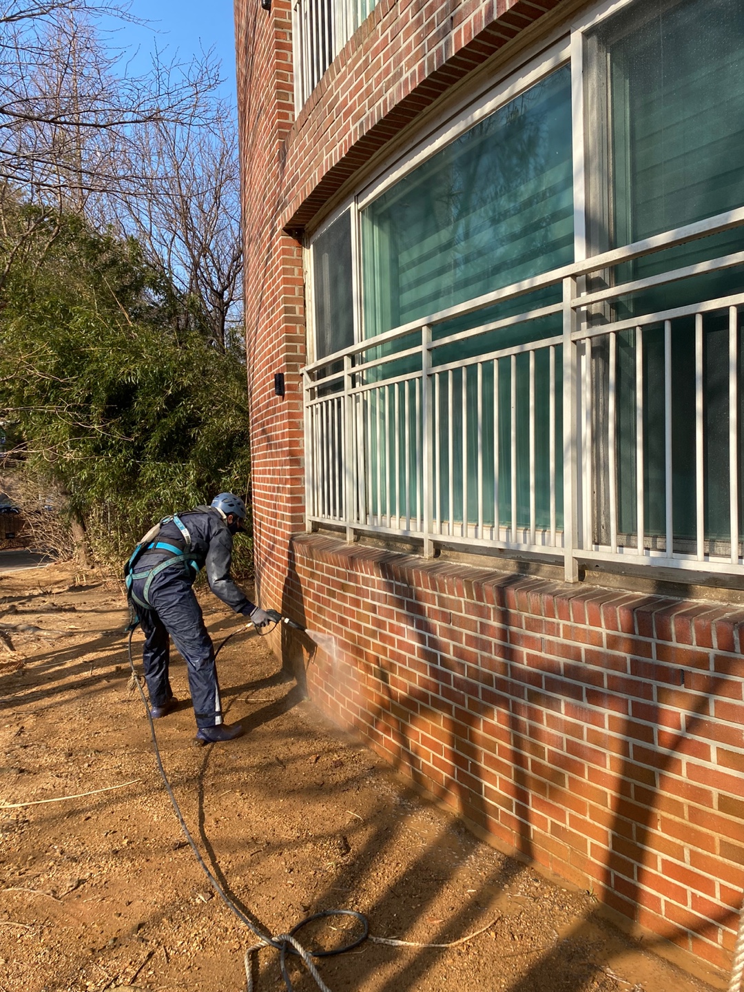 논현파크포레아파트 — 아파트 외벽