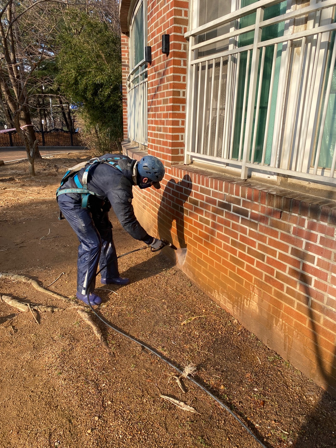 논현파크포레아파트 — 아파트 외벽