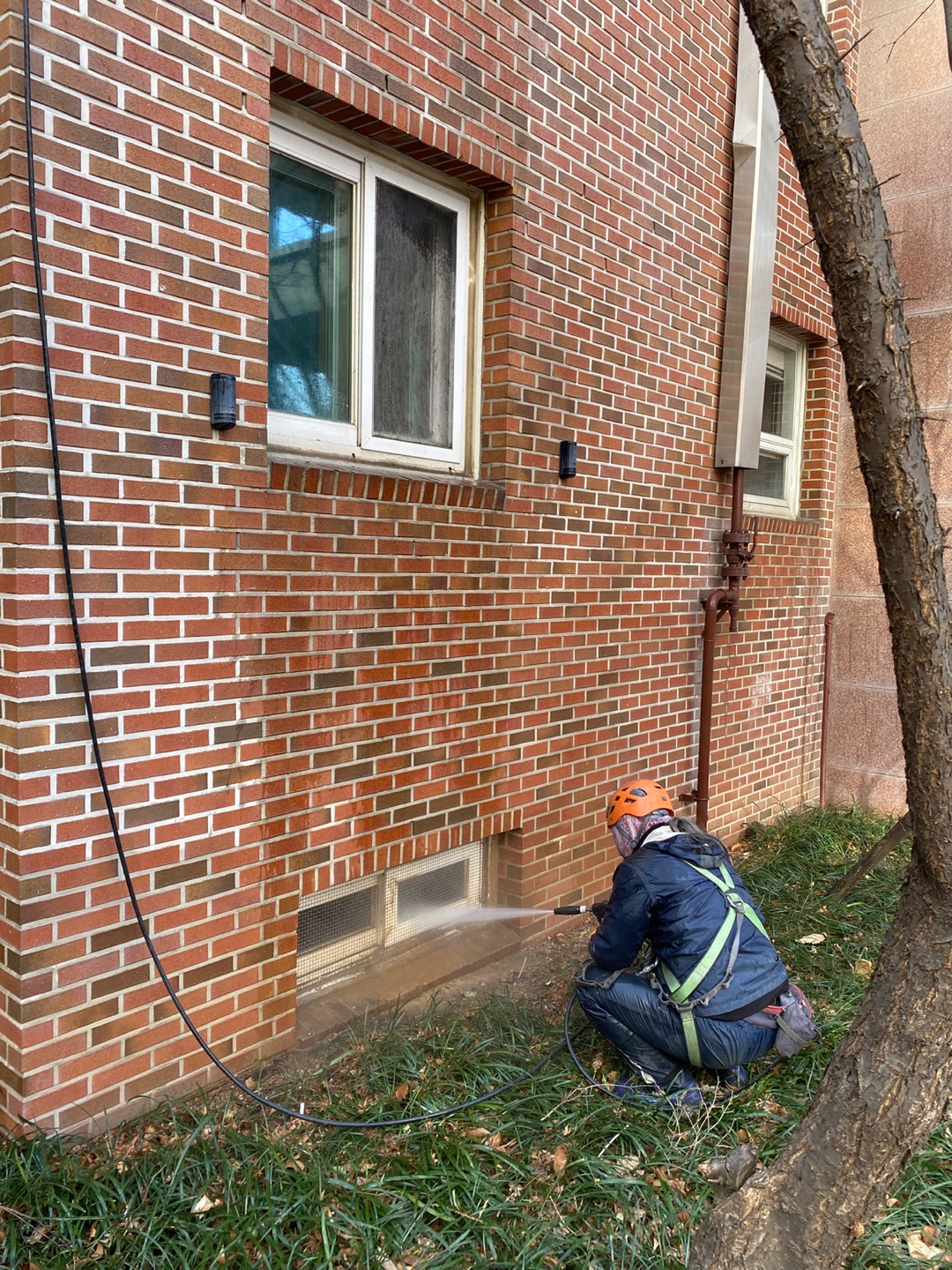 논현파크포레아파트 — 아파트 외벽