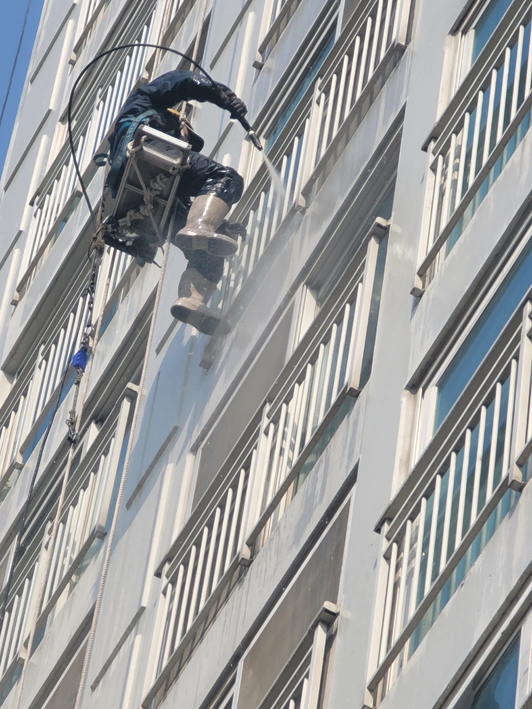 논현파크포레아파트 — 아파트 외벽