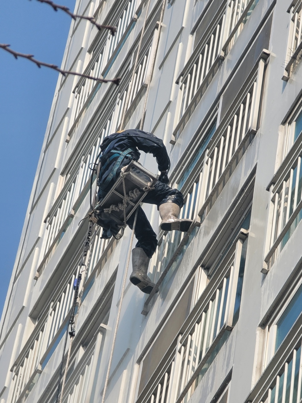 논현파크포레아파트 — 아파트 외벽