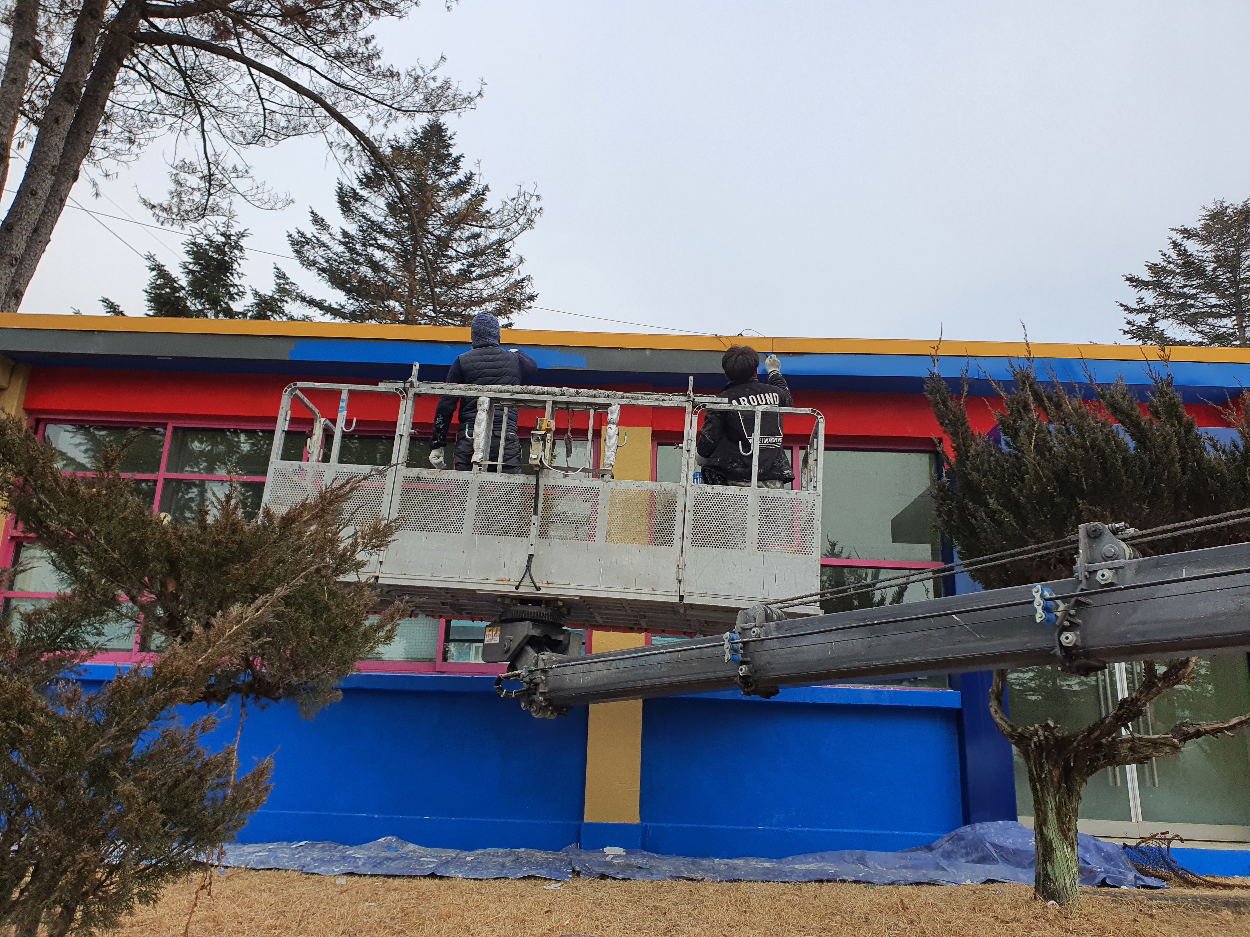 양평군 — 외부 보강 및 재도장