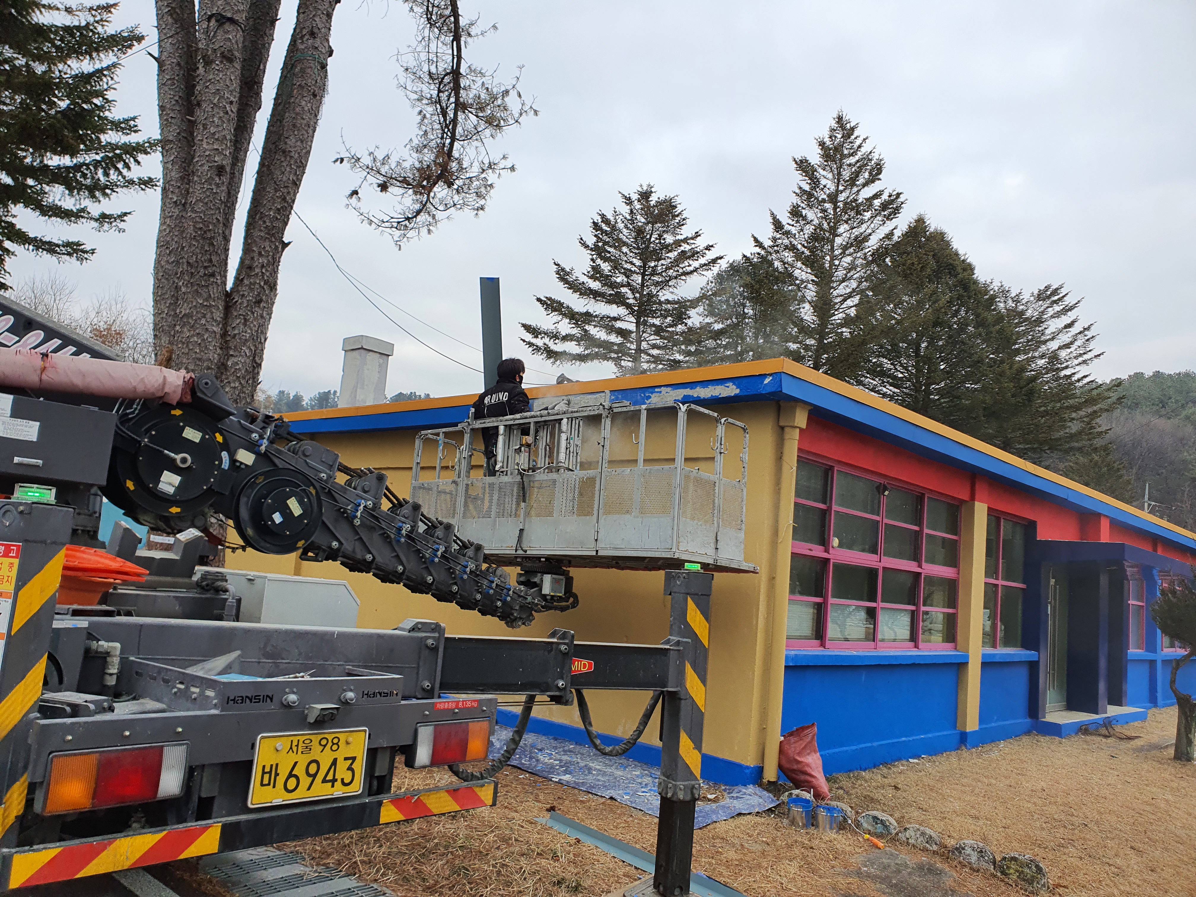 양평군 — 외부 보강 및 재도장