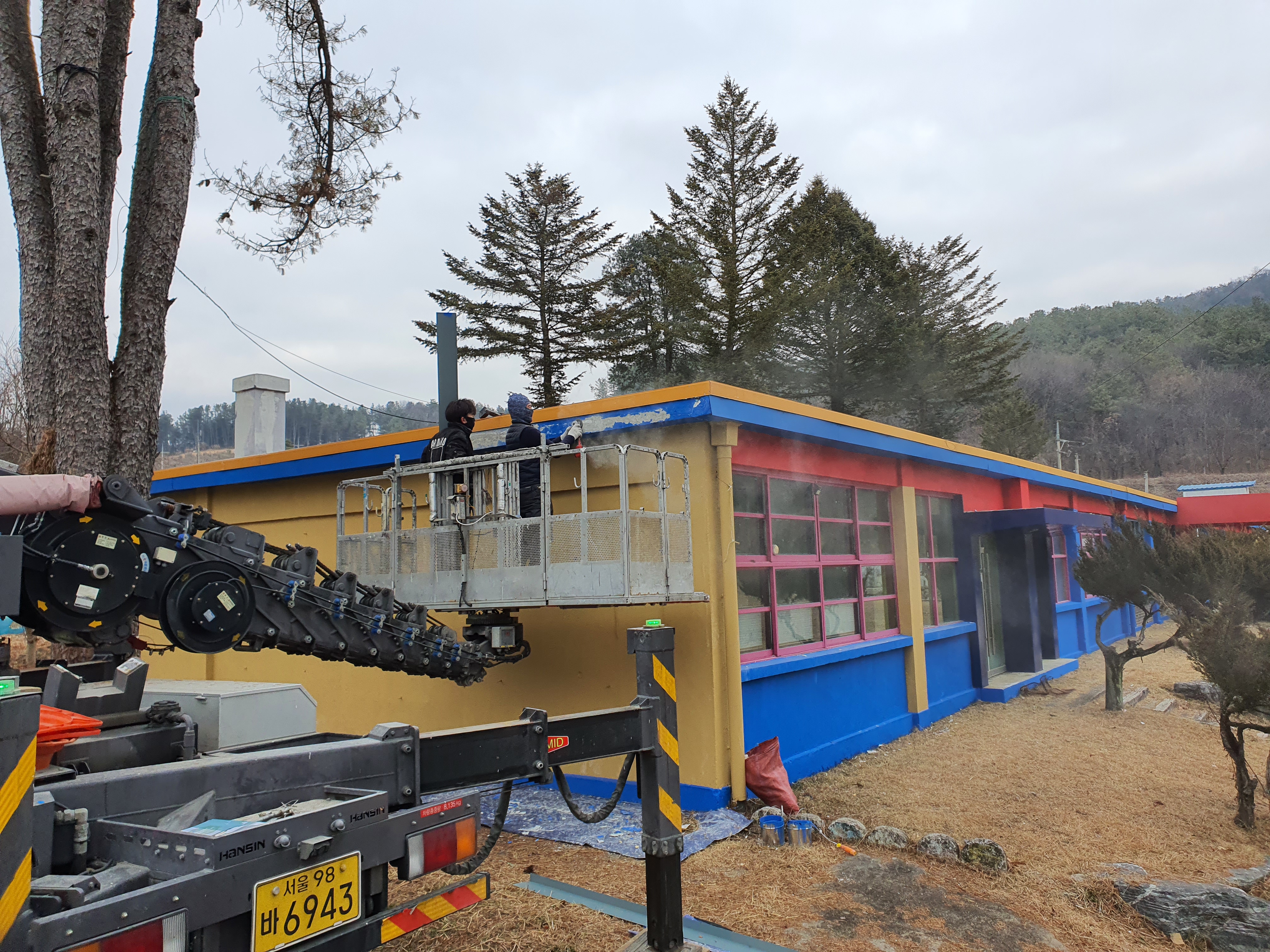 양평군 — 외부 보강 및 재도장