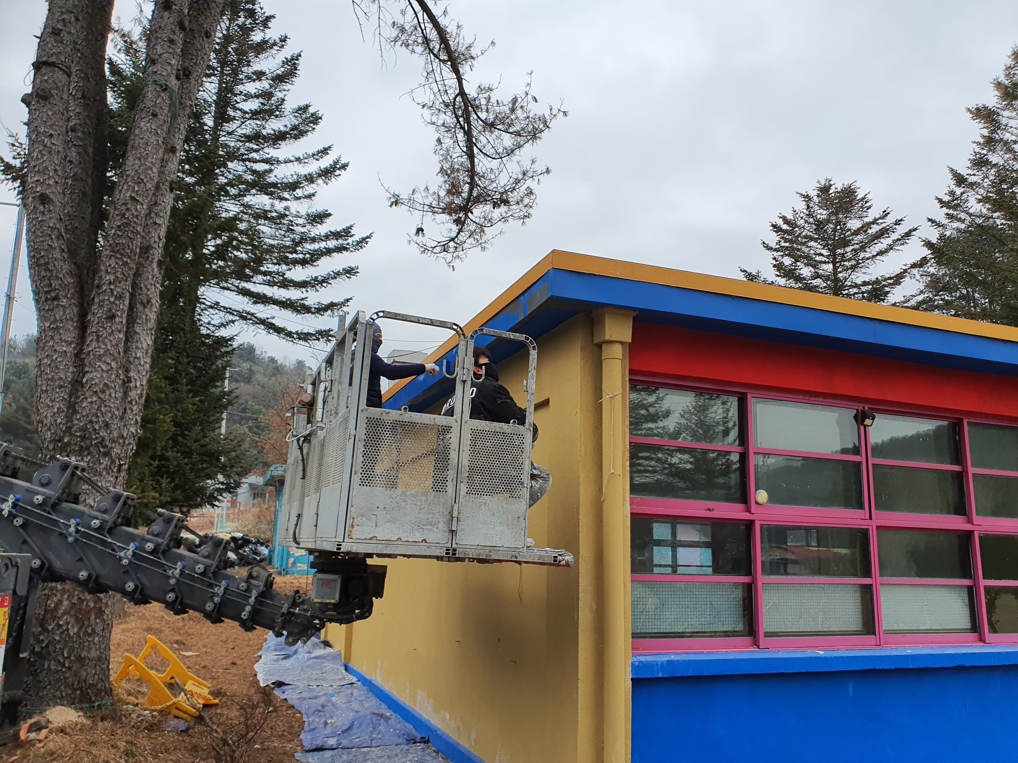 양평군 — 외부 보강 및 재도장