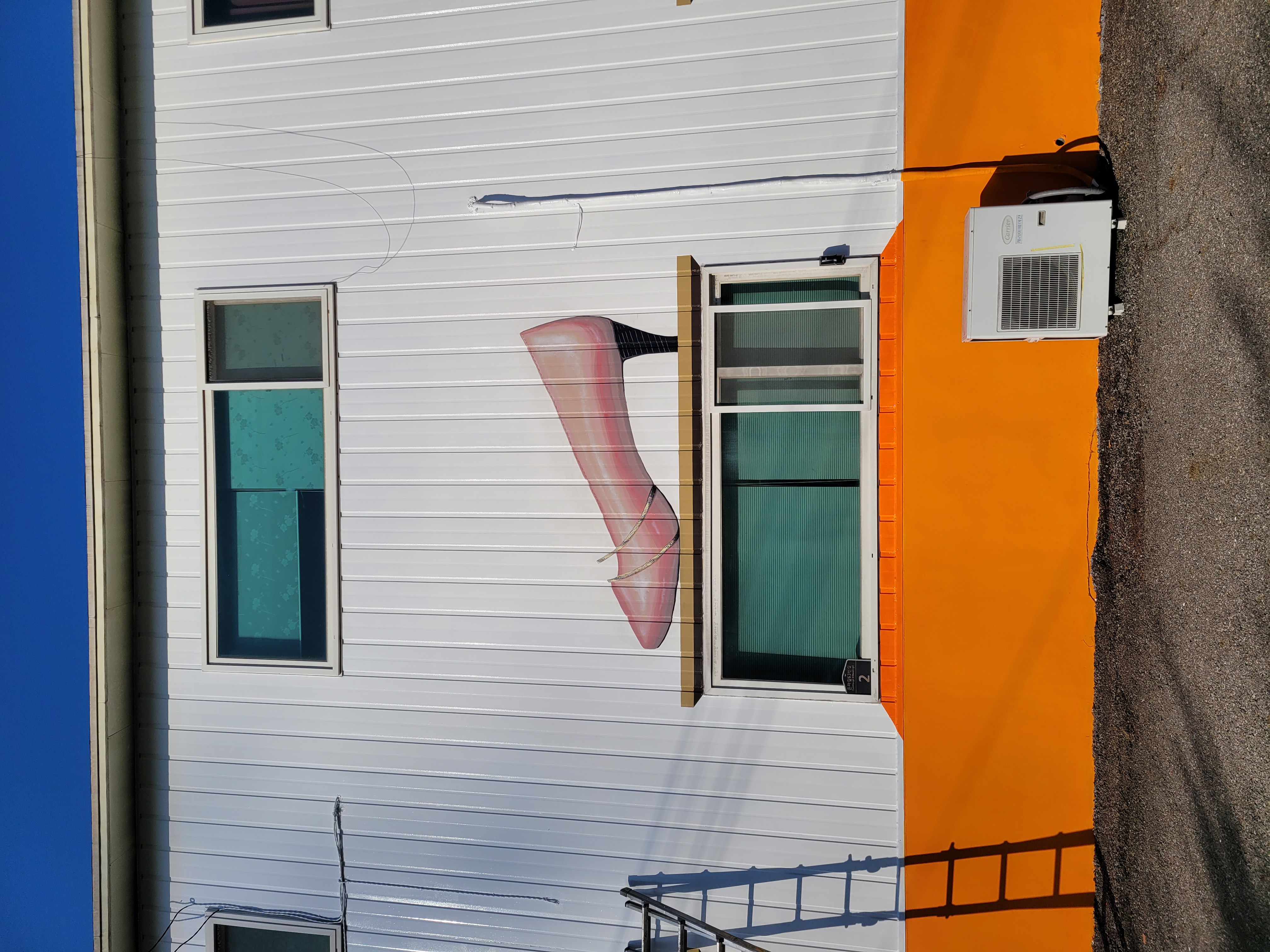 고양 바이네르 본사 외관 리뉴얼 벽화