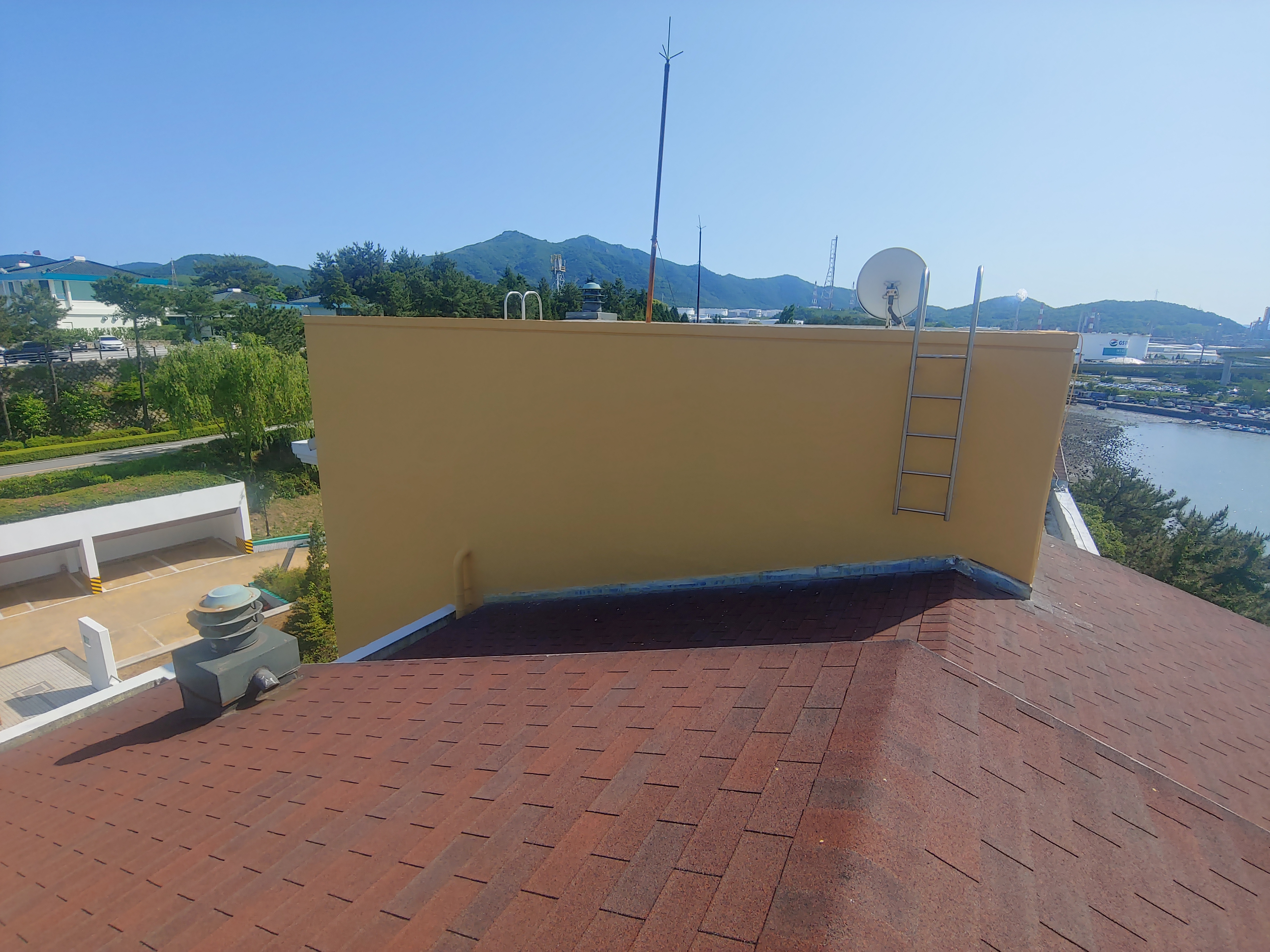 GS칼테스 — 사택 도장