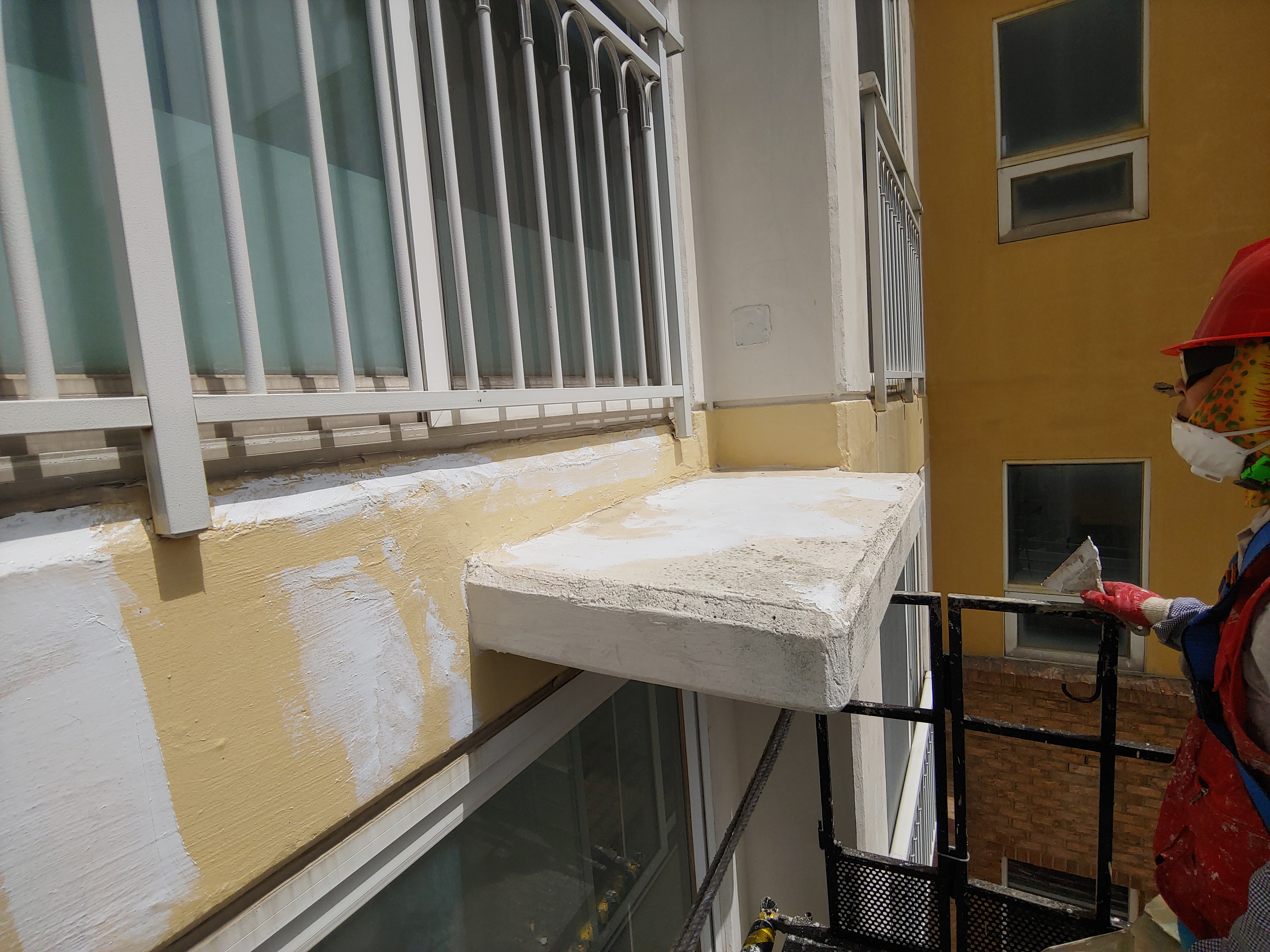 GS칼테스 — 사택 도장