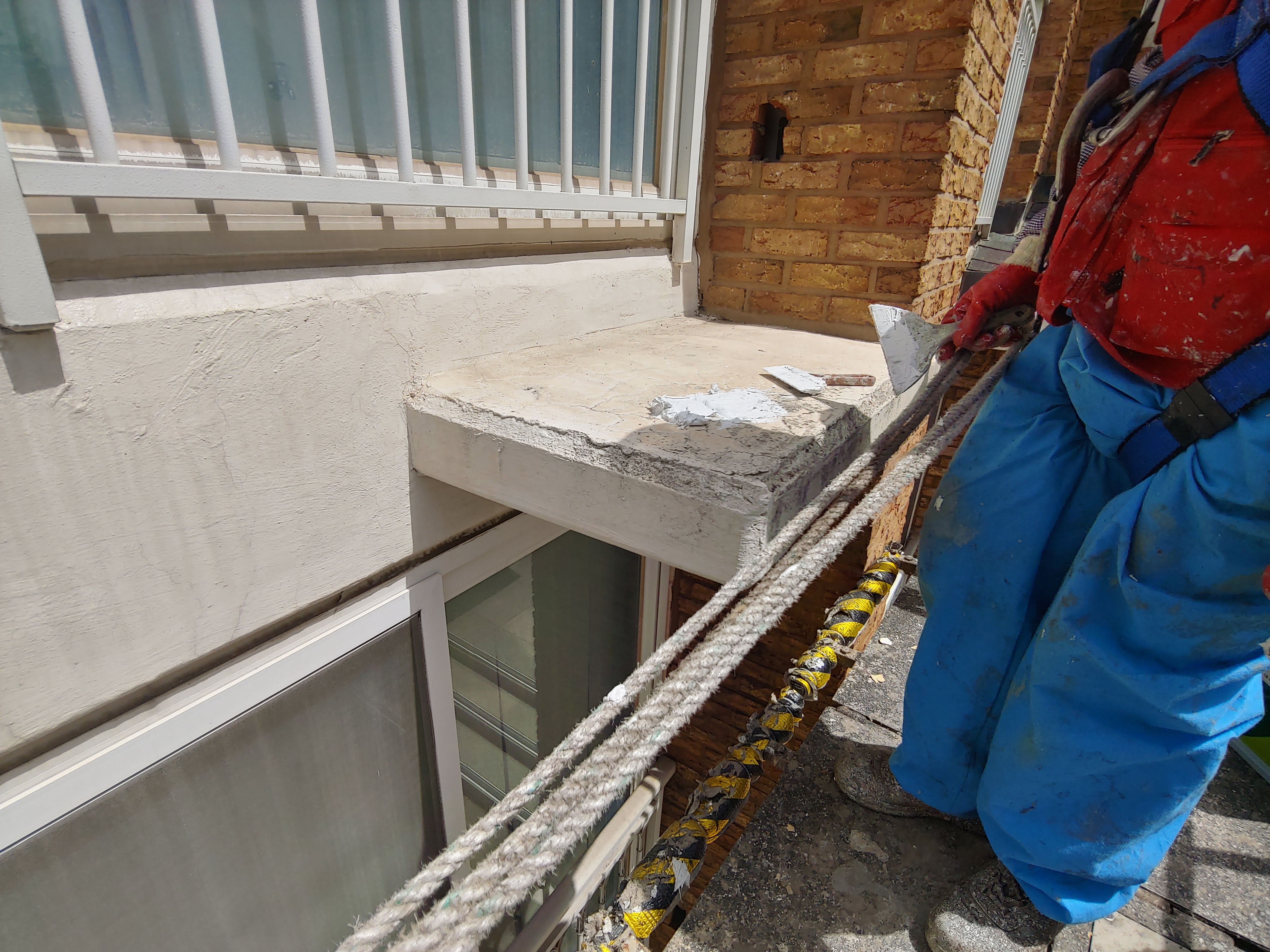 GS칼테스 — 사택 도장