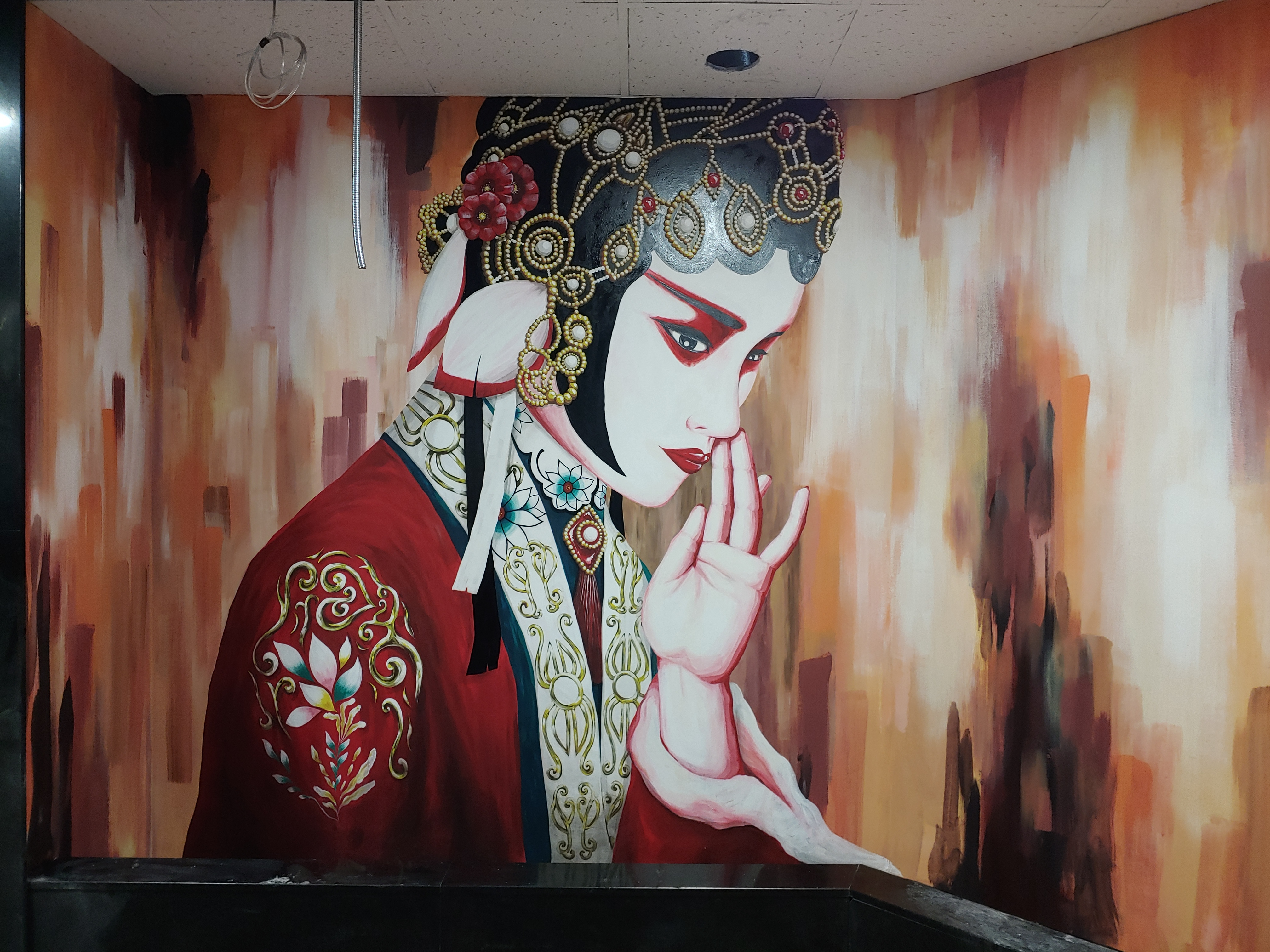 테이스트&테이스트 — 레스토랑 포인트 벽화