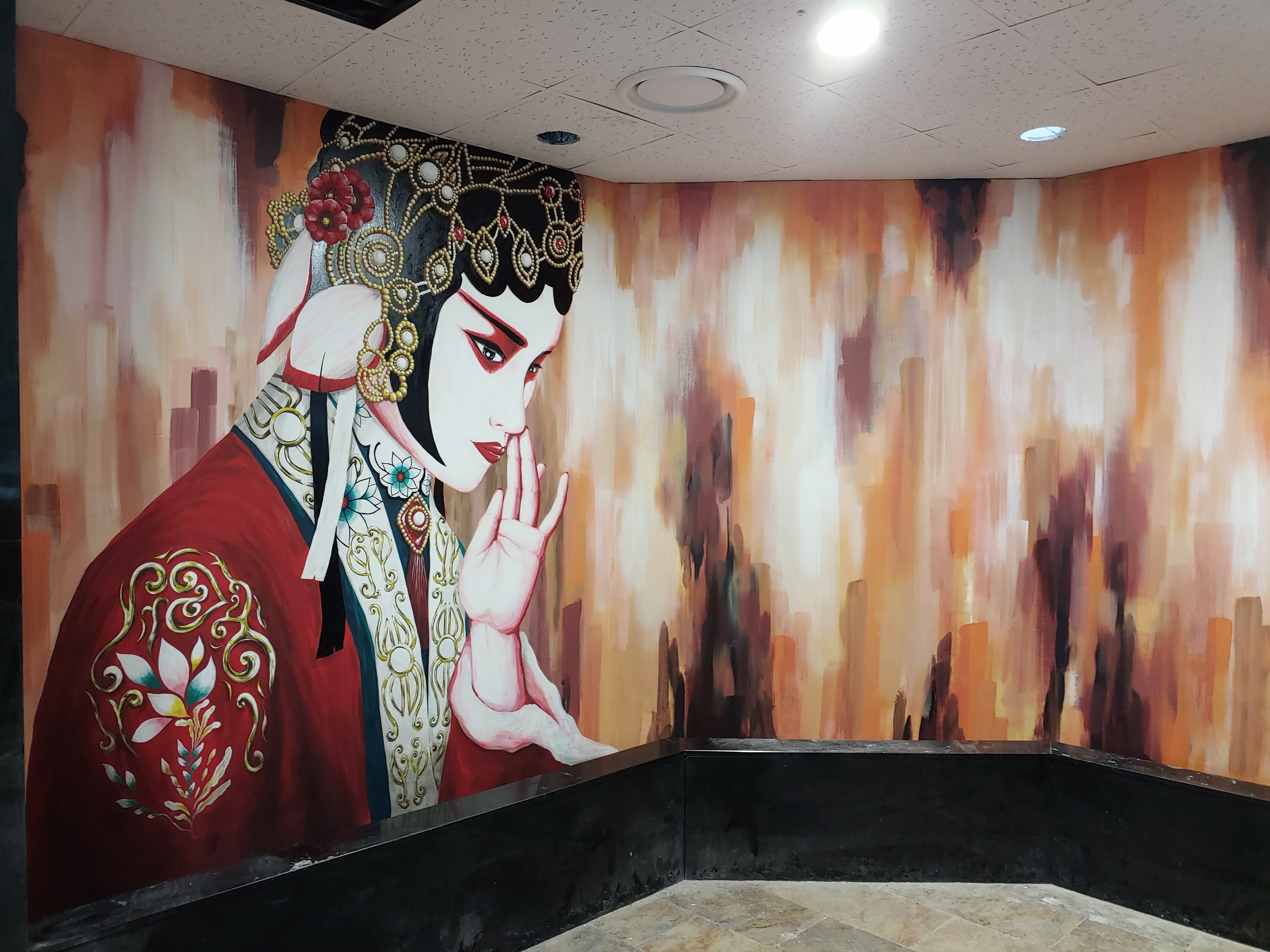 테이스트&테이스트 — 레스토랑 포인트 벽화