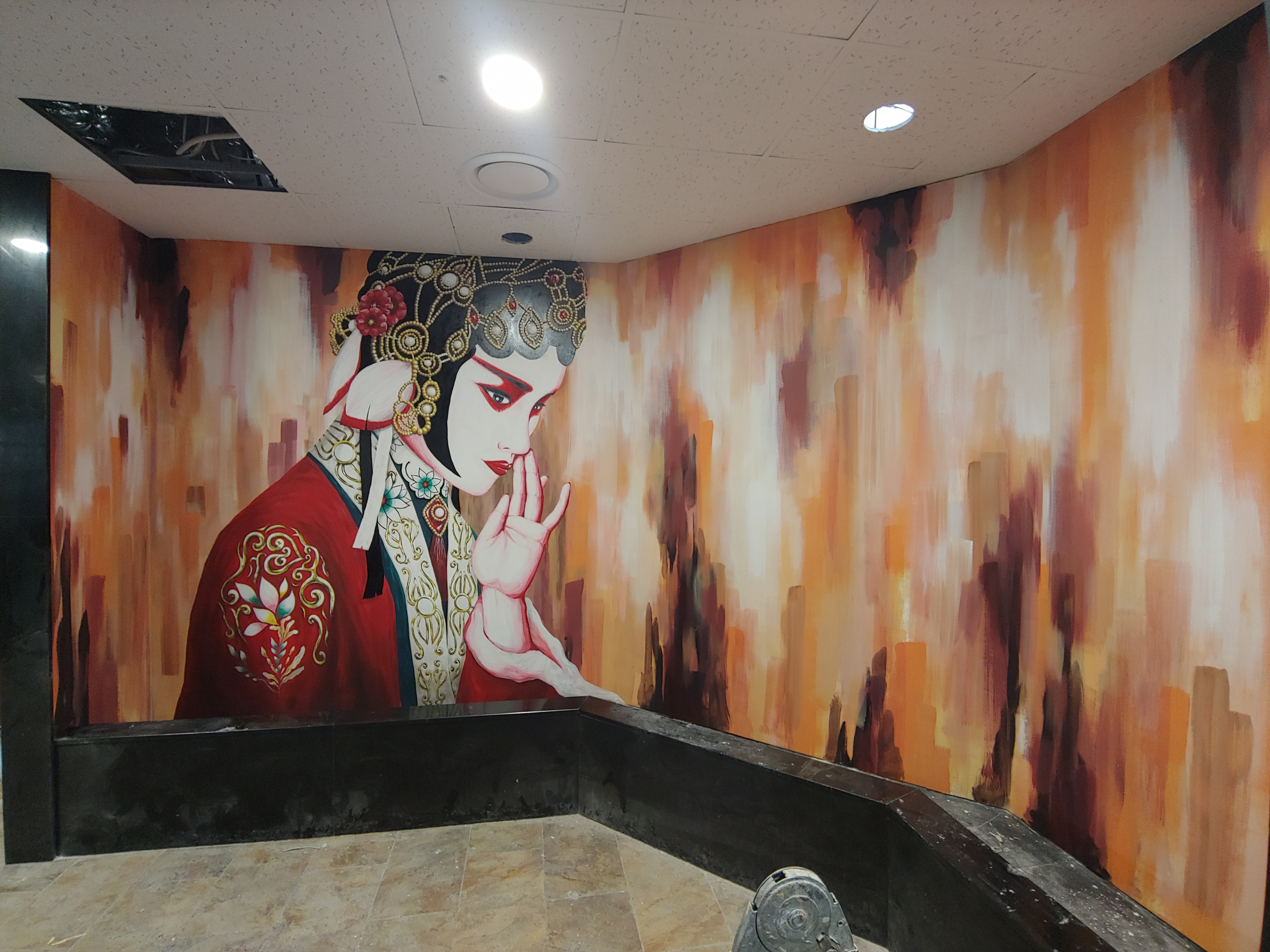 테이스트&테이스트 — 레스토랑 포인트 벽화