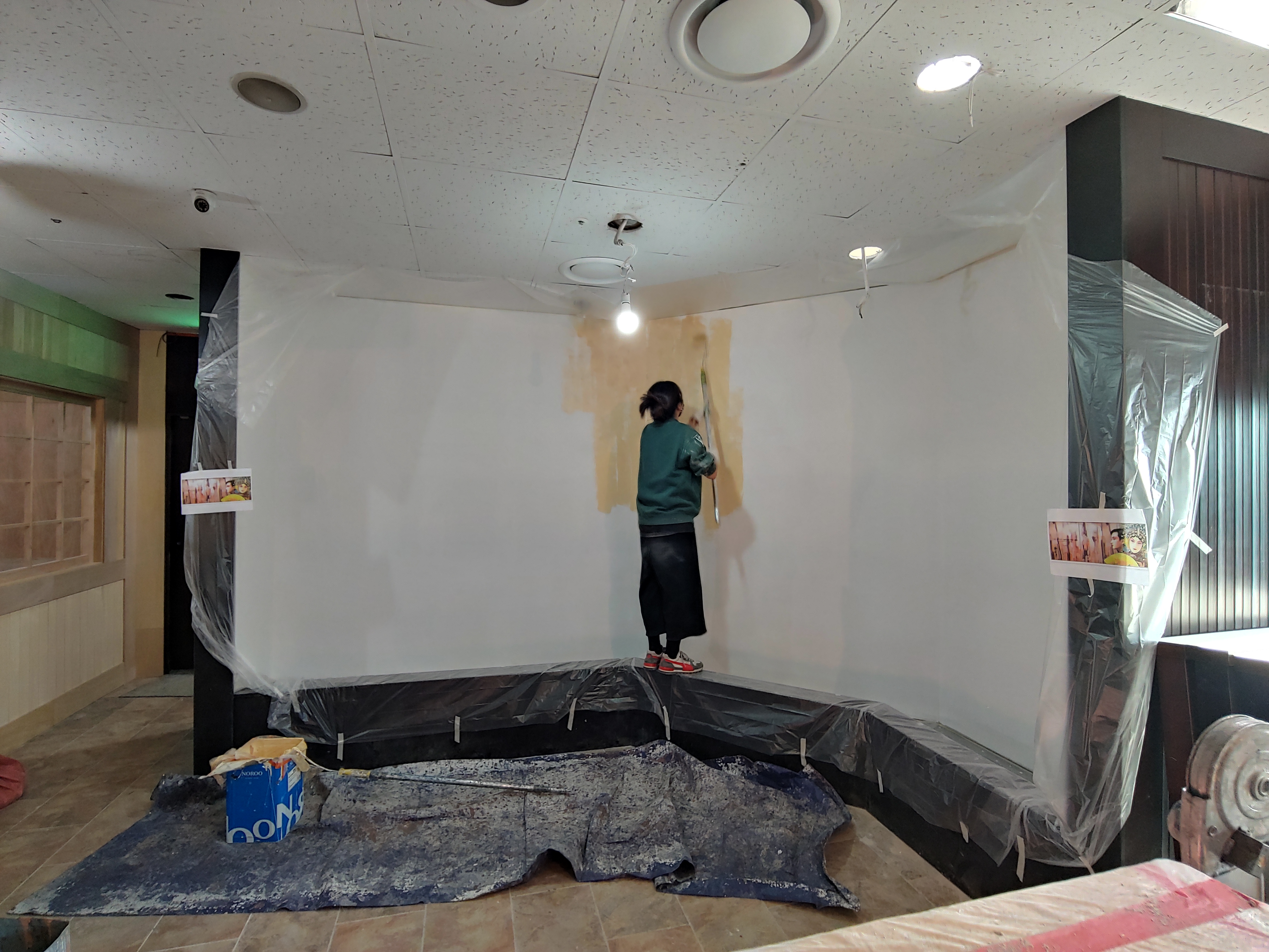 테이스트&테이스트 — 레스토랑 포인트 벽화