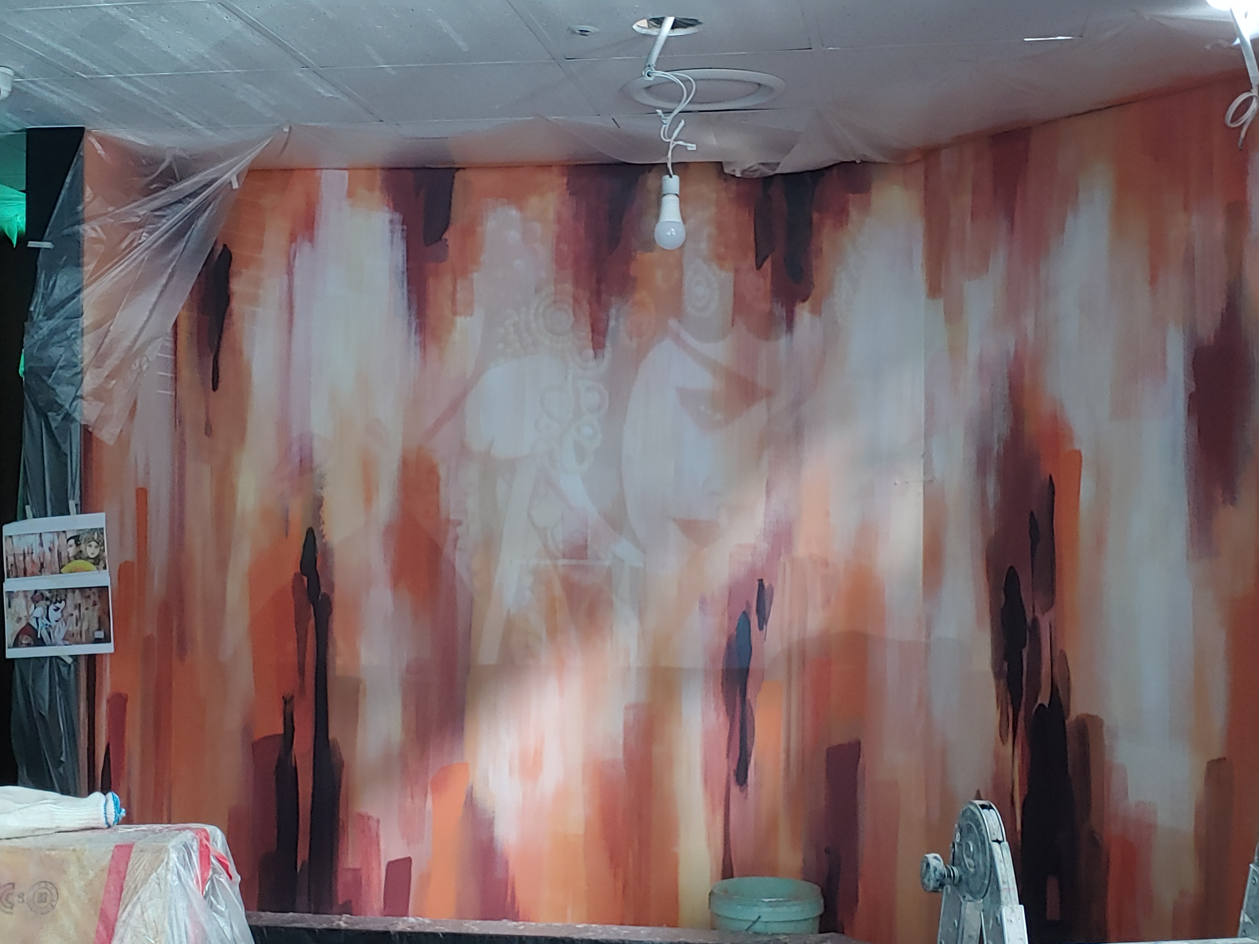 테이스트&테이스트 — 레스토랑 포인트 벽화