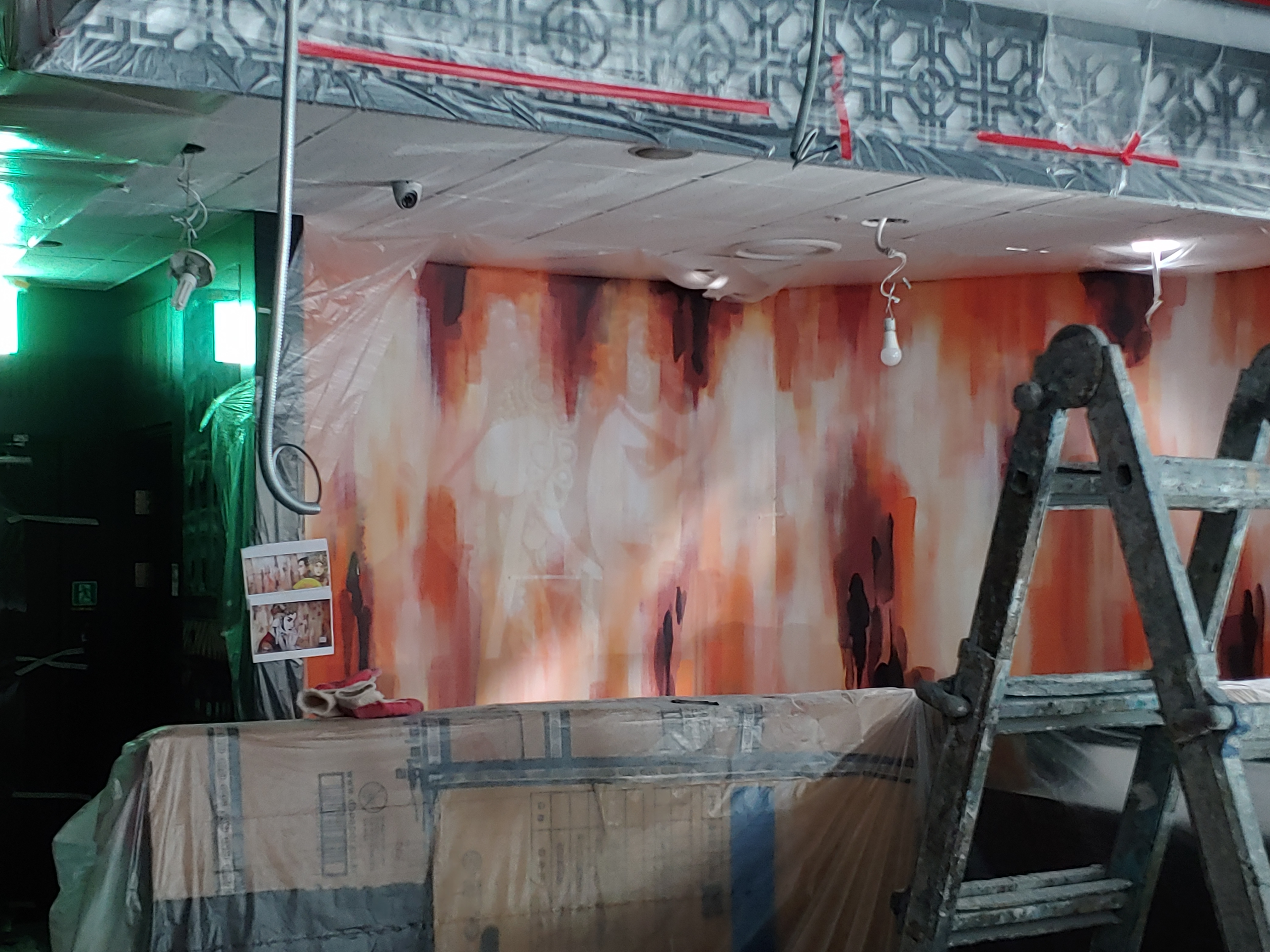 테이스트&테이스트 — 레스토랑 포인트 벽화