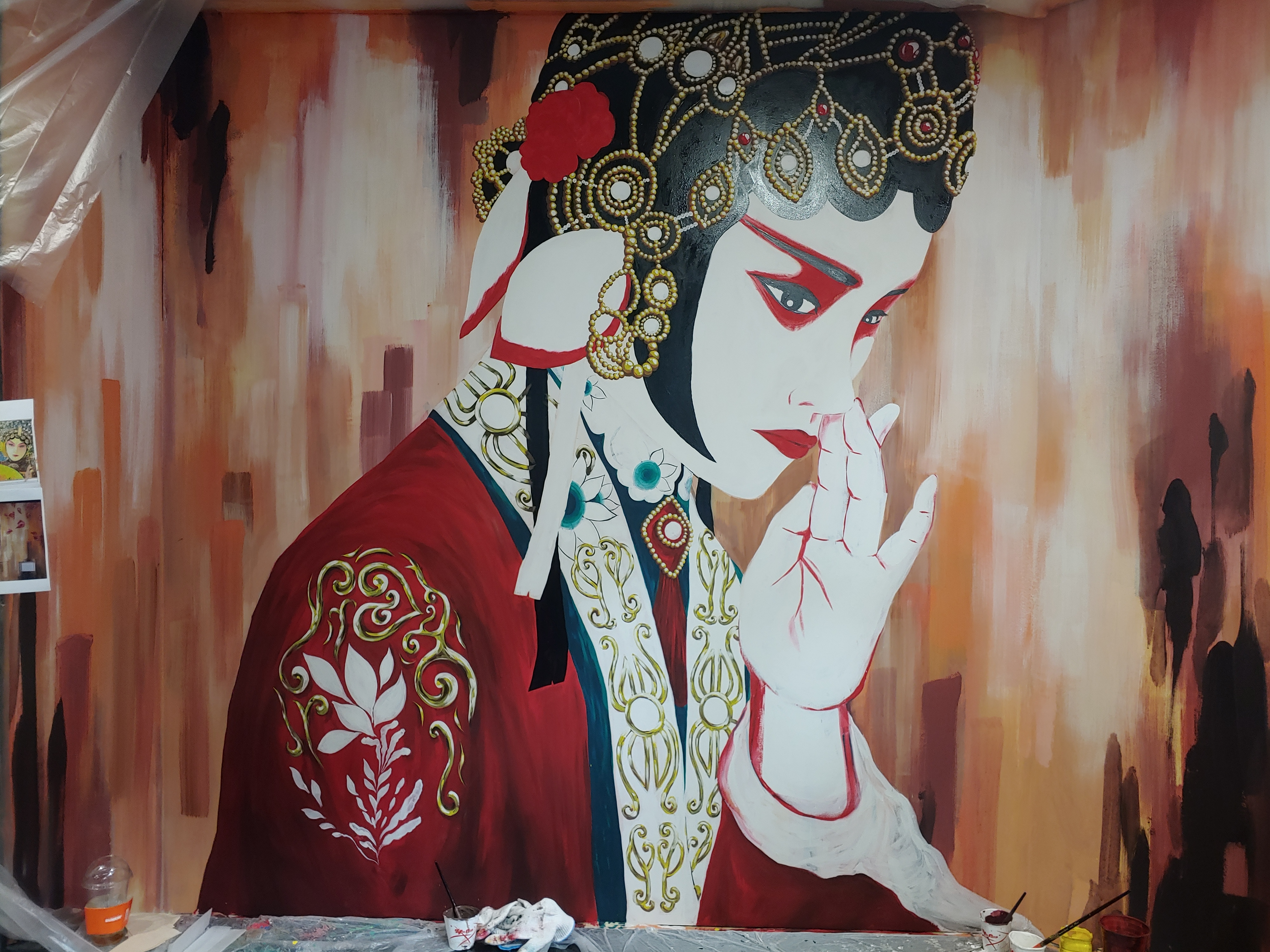 테이스트&테이스트 — 레스토랑 포인트 벽화