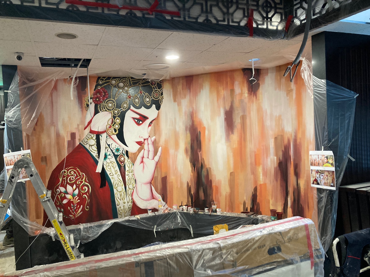 테이스트&테이스트 — 레스토랑 포인트 벽화