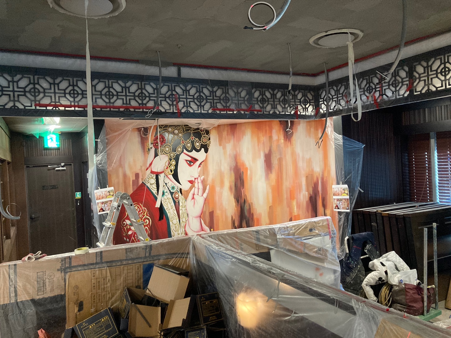 테이스트&테이스트 — 레스토랑 포인트 벽화