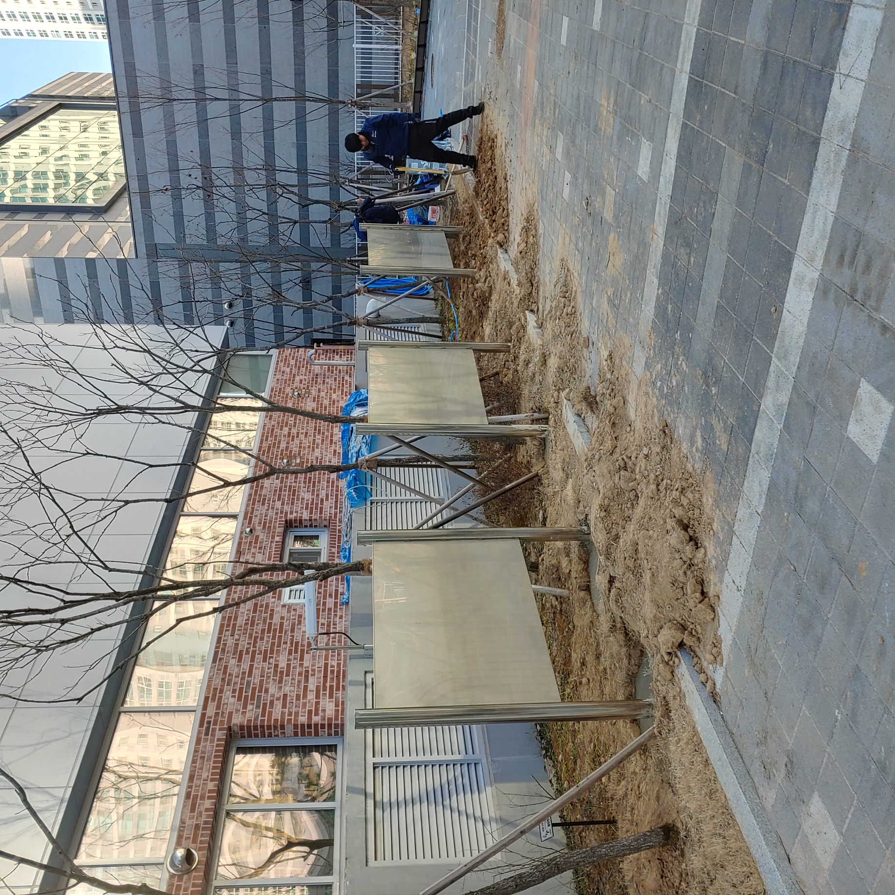 미송유치원 — 교육 시설물 설치