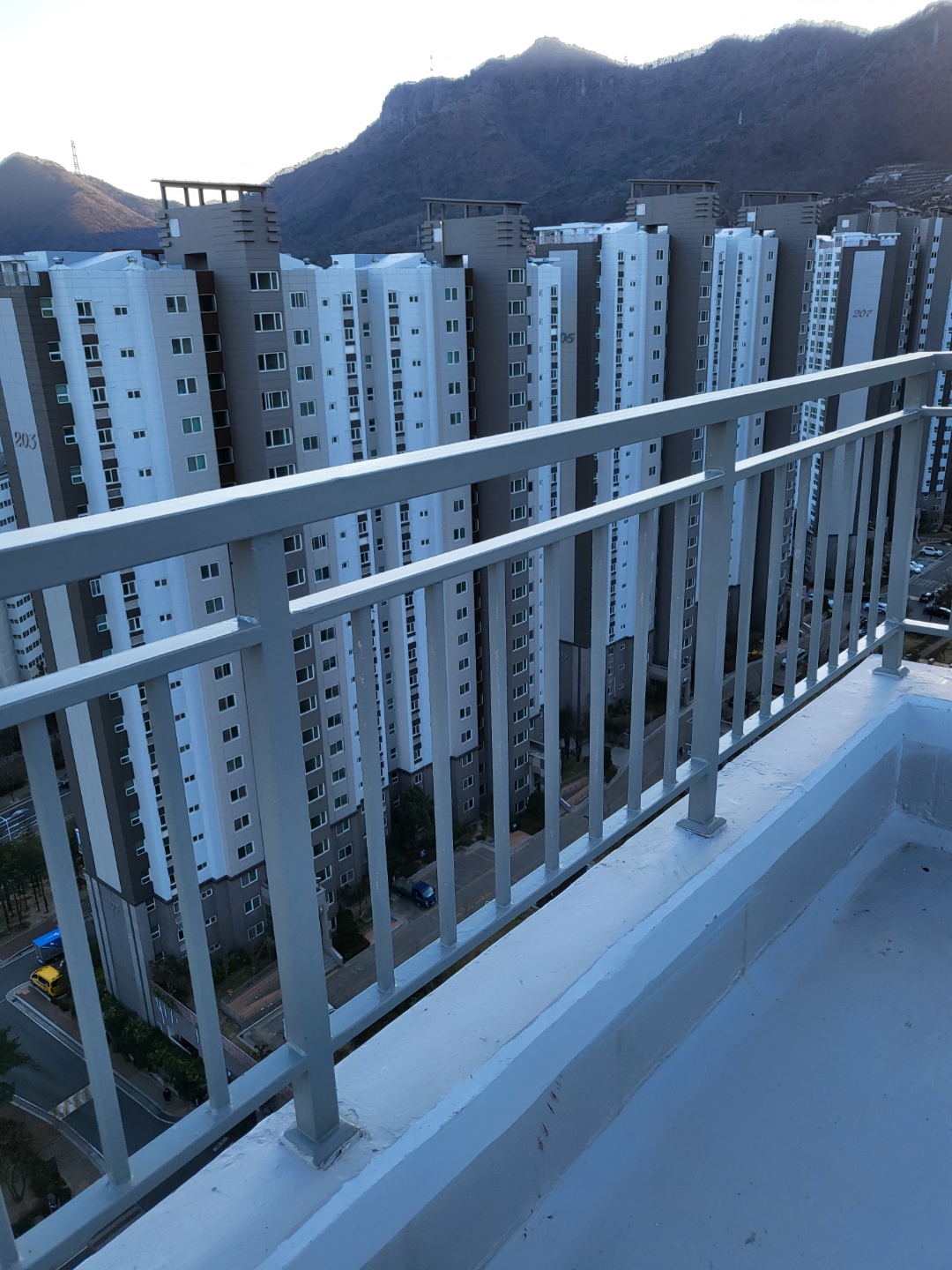 정관이지더원 아파트 — 외부 재도장