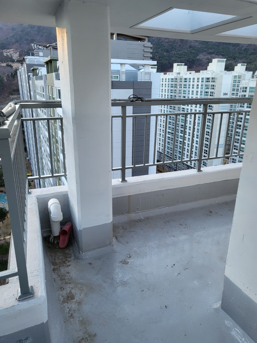 정관이지더원 아파트 — 외부 재도장