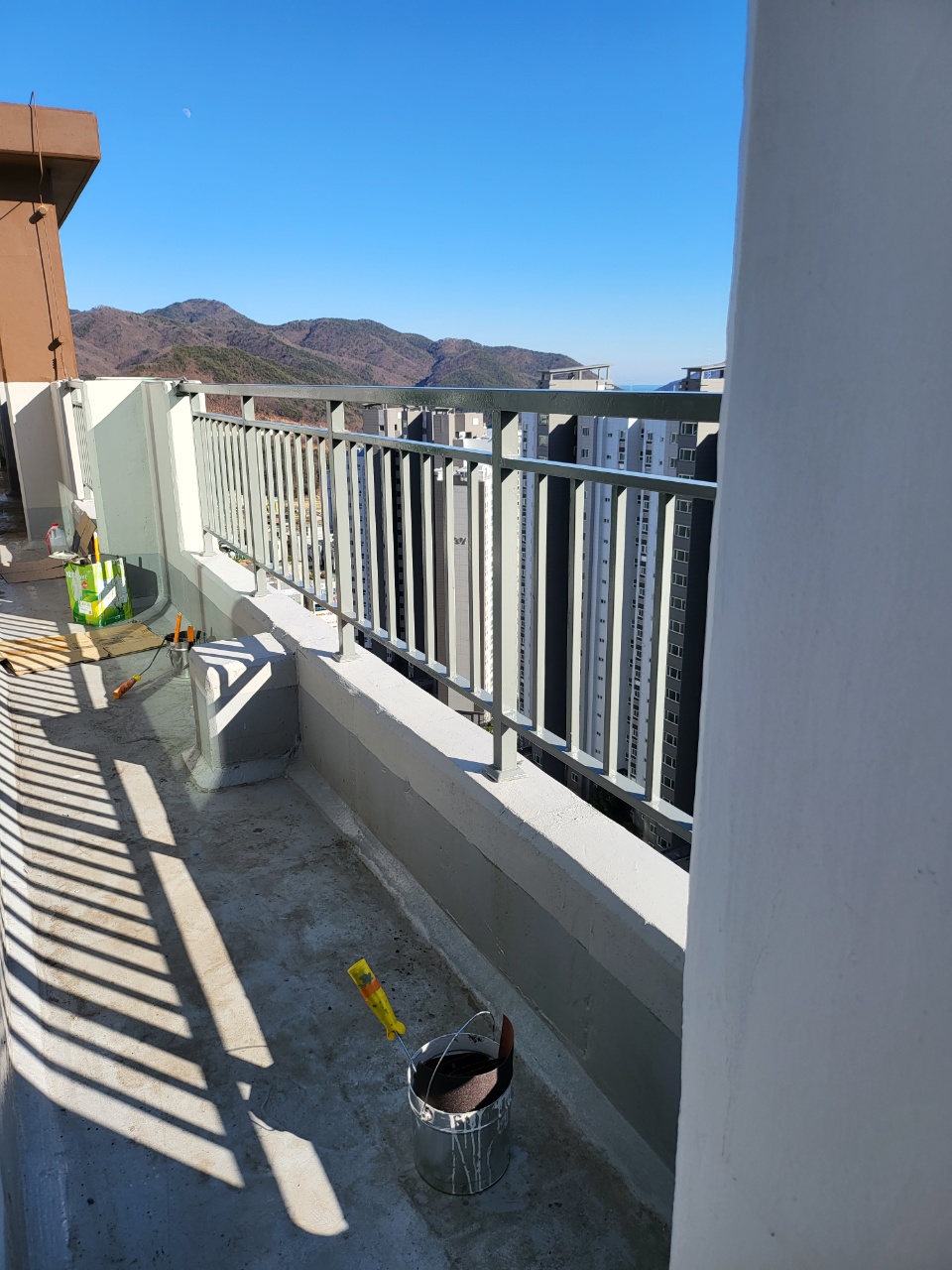 정관이지더원 아파트 — 외부 재도장