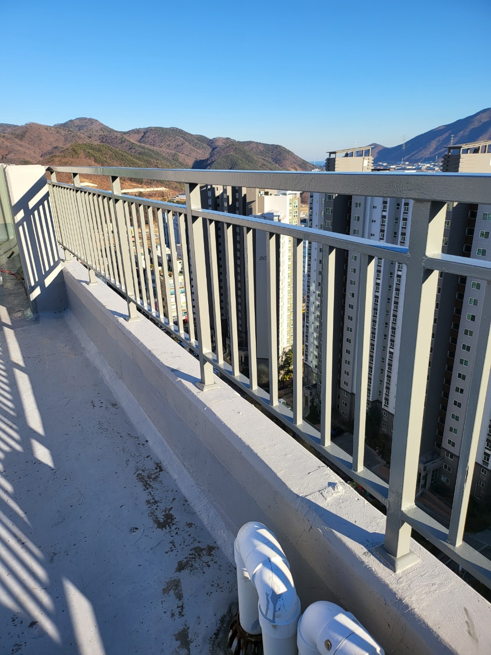 정관이지더원 아파트 — 외부 재도장