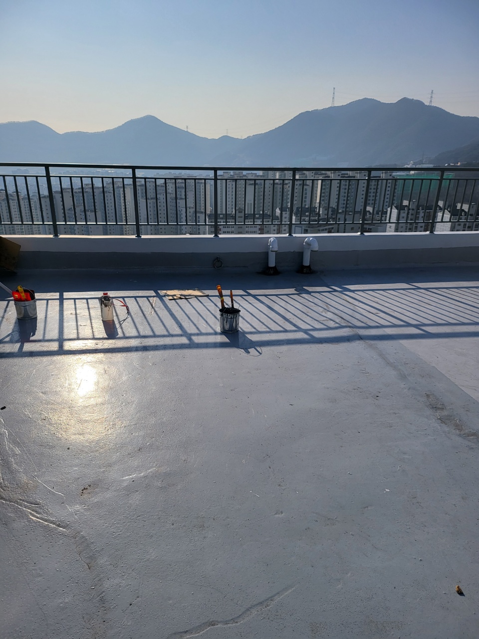 정관이지더원 아파트 — 외부 재도장