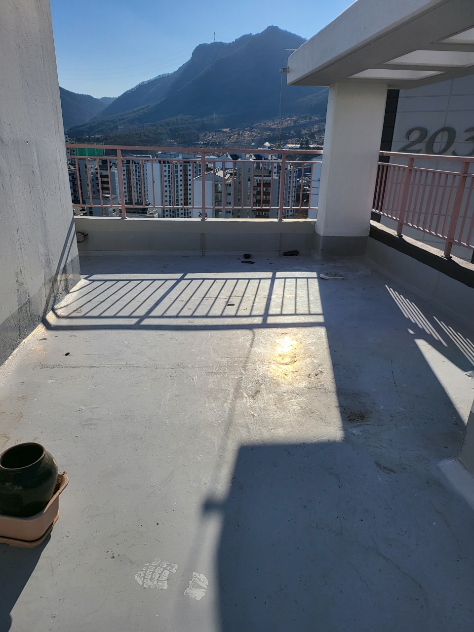 정관이지더원 아파트 — 외부 재도장