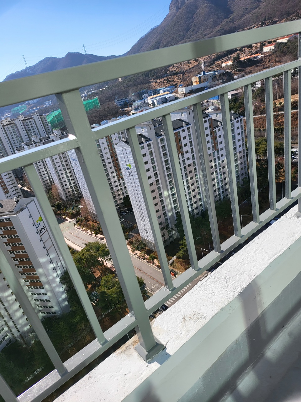 정관이지더원 아파트 — 외부 재도장