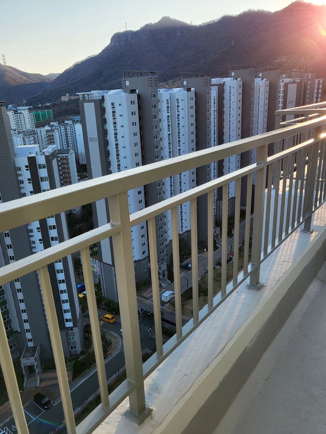 정관이지더원 아파트 — 외부 재도장