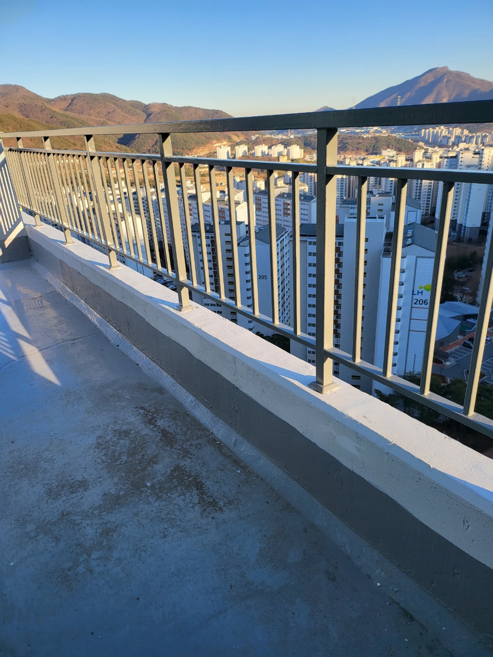 정관이지더원 아파트 — 외부 재도장