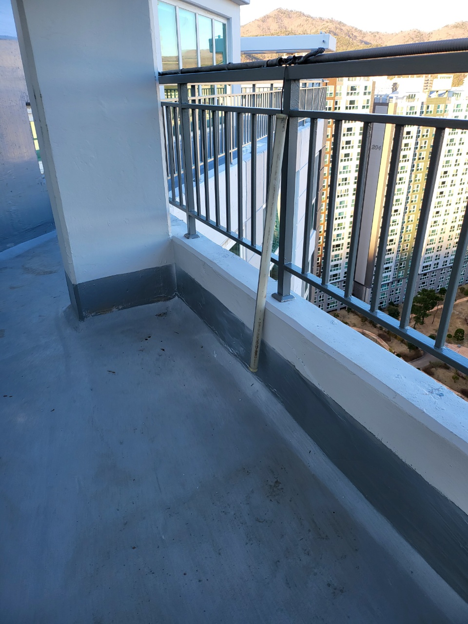 정관이지더원 아파트 — 외부 재도장