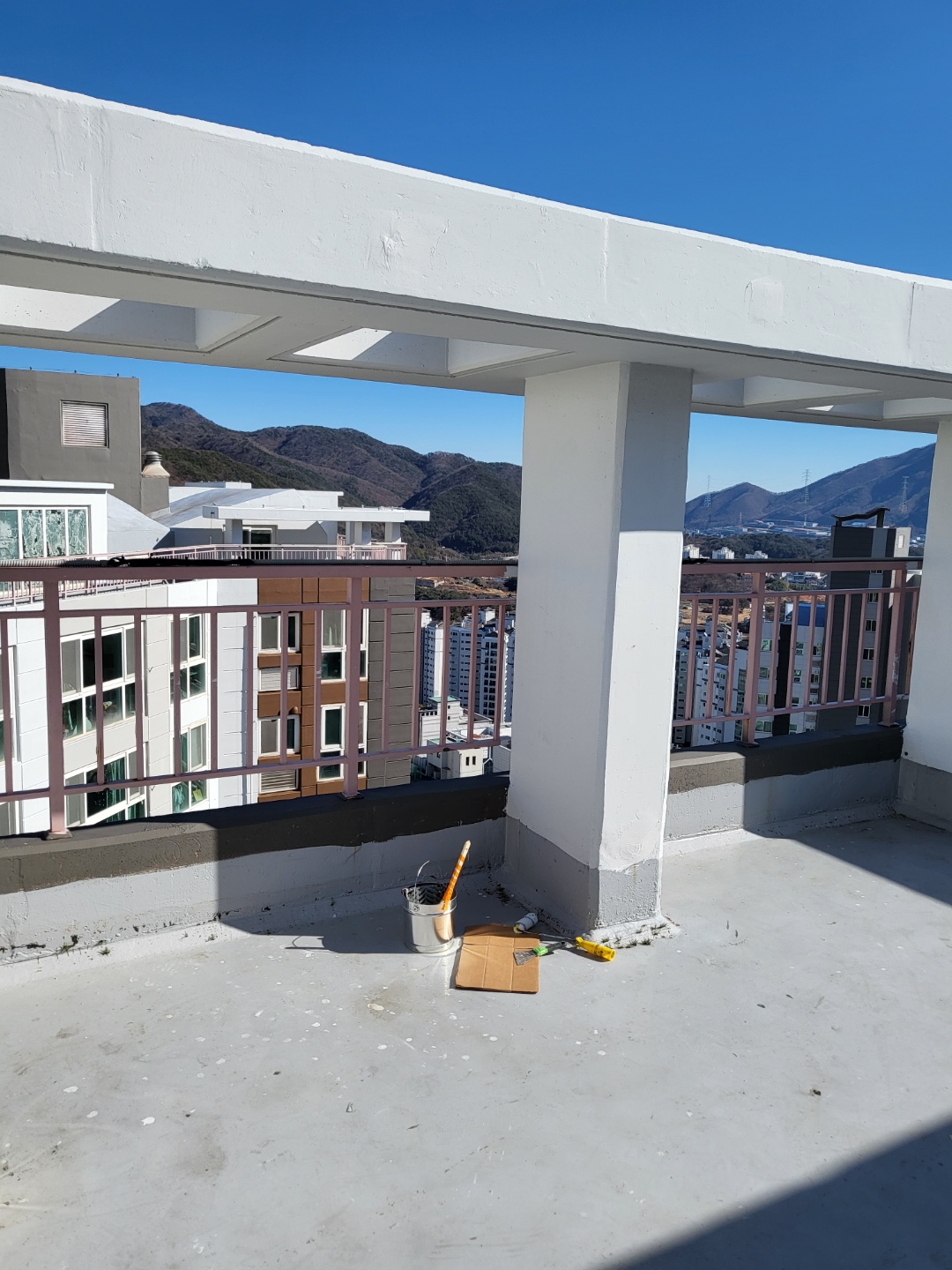 정관이지더원 아파트 — 외부 재도장