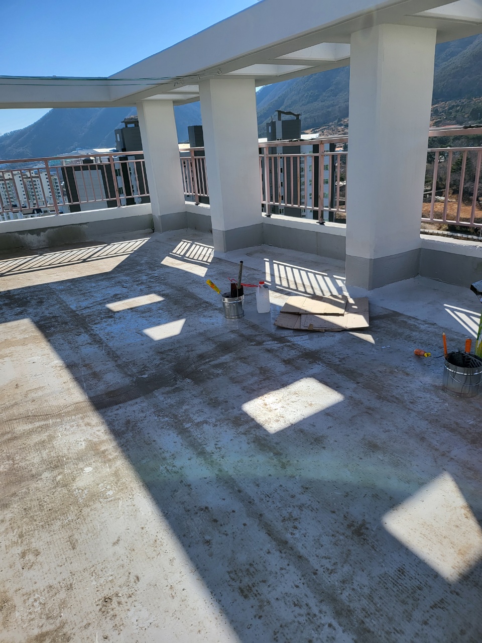 정관이지더원 아파트 — 외부 재도장