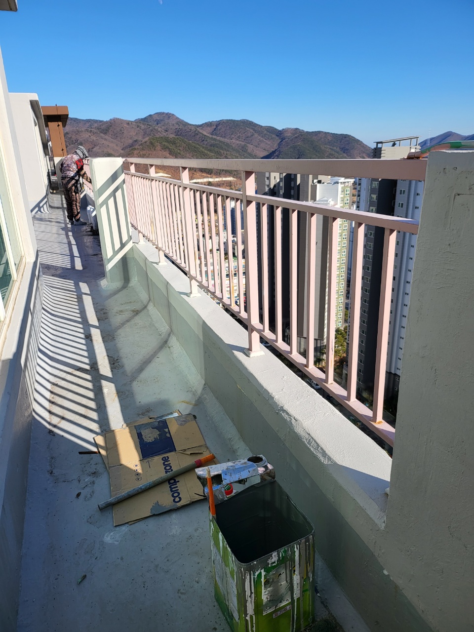 정관이지더원 아파트 — 외부 재도장