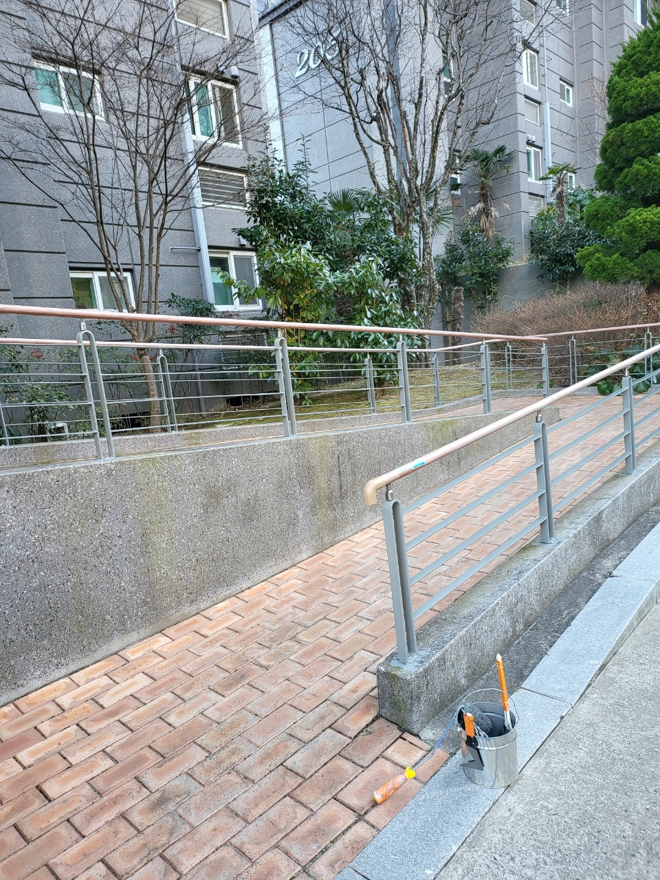 정관이지더원 아파트 — 외부 재도장