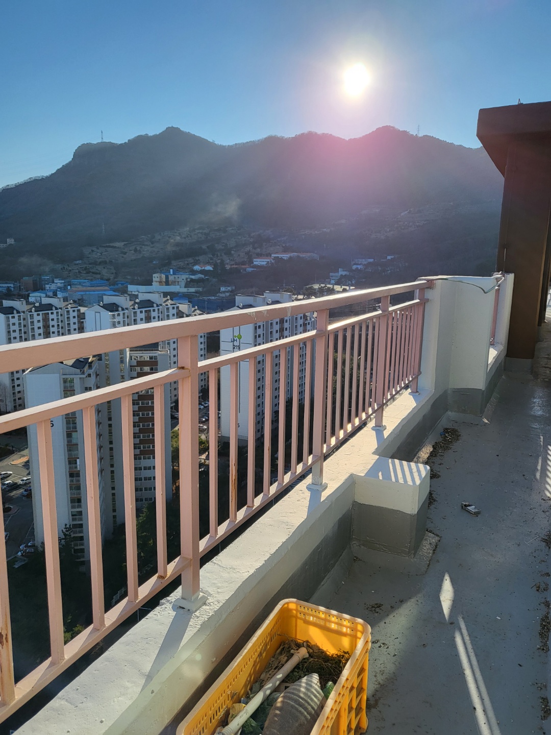 정관이지더원 아파트 — 외부 재도장