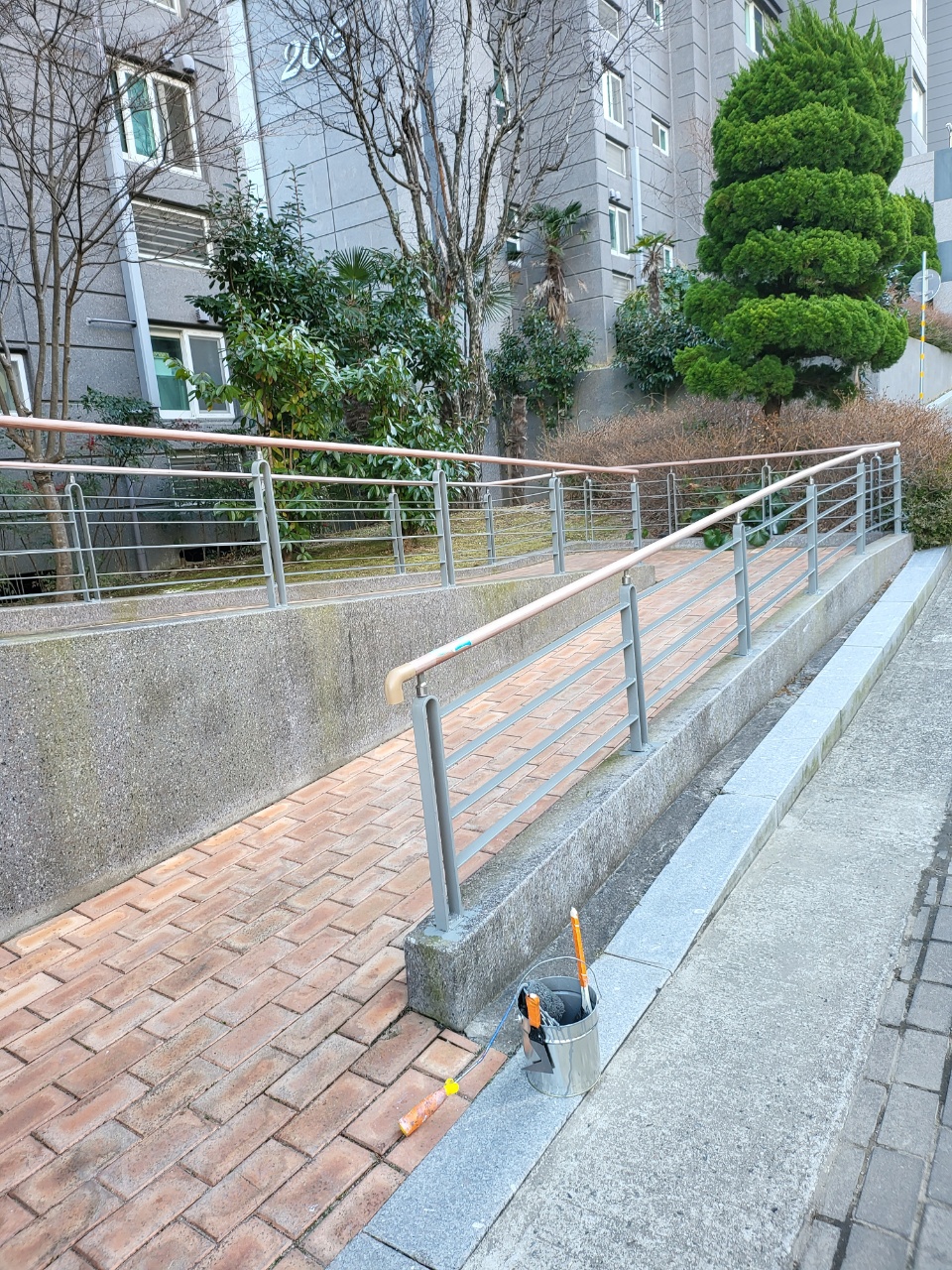 정관이지더원 아파트 — 외부 재도장