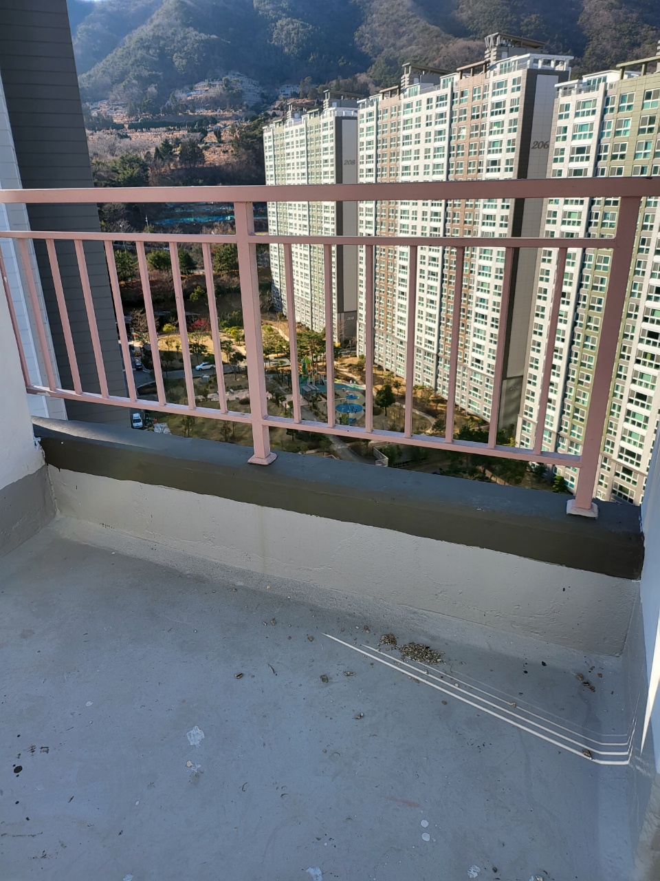 정관이지더원 아파트 — 외부 재도장