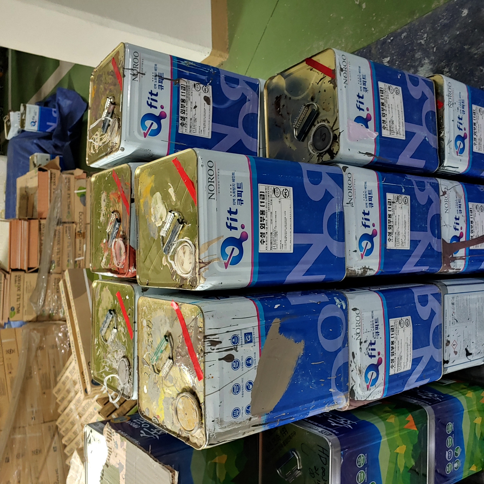 정관이지더원 아파트 — 외부 재도장