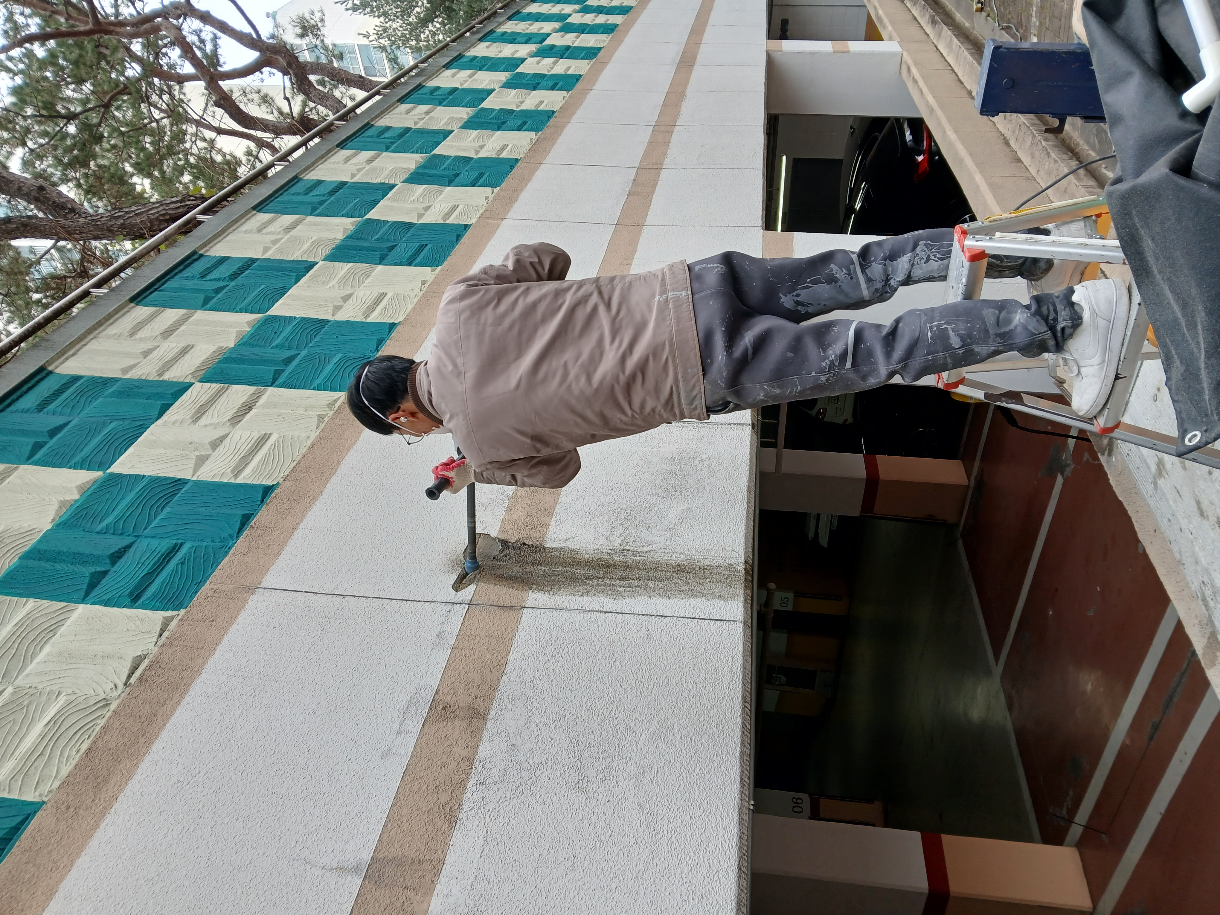 도담마을 푸르지오6차 관리사무소 — 아파트 옥상