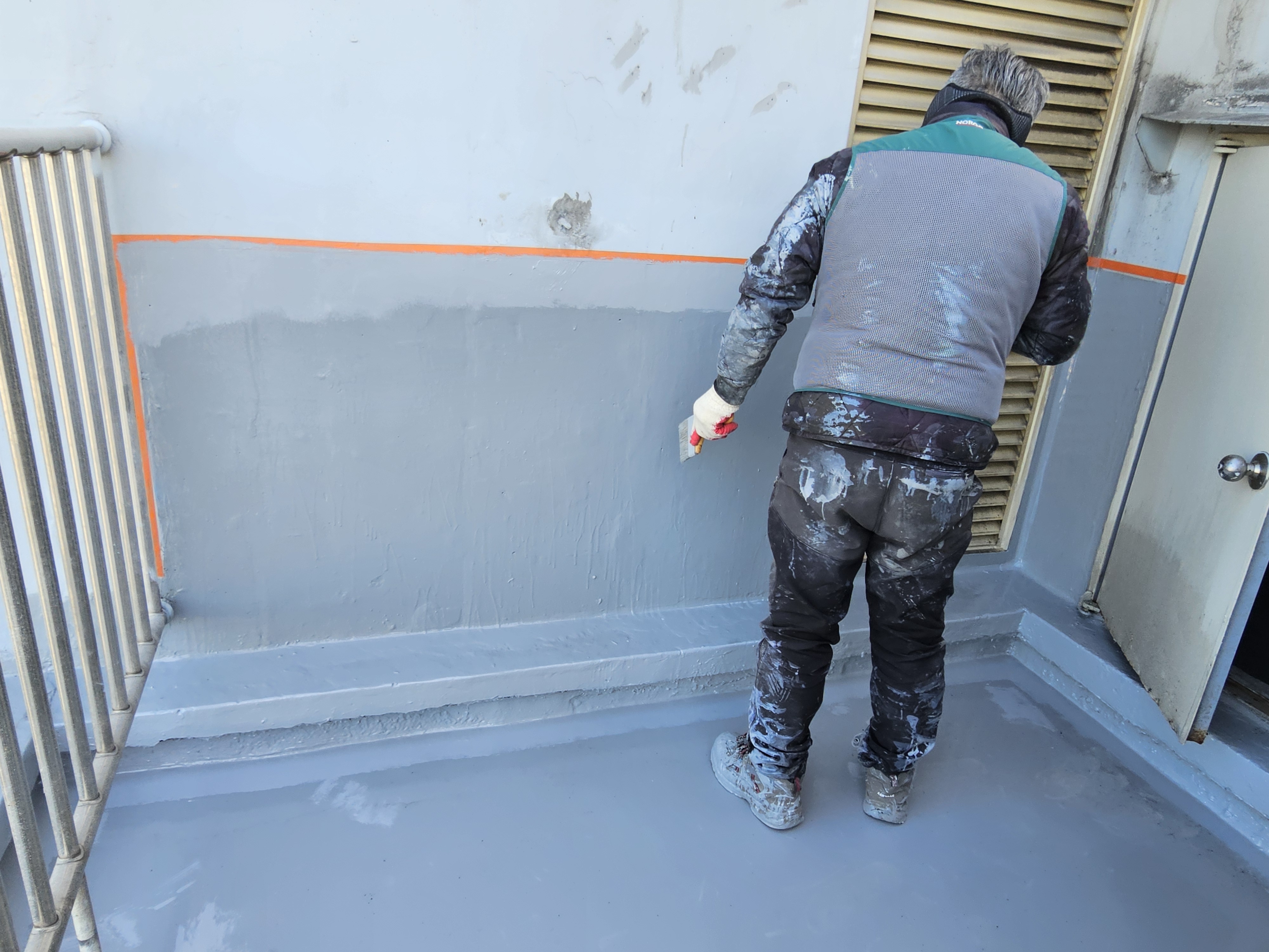 도담마을 푸르지오6차 관리사무소 — 아파트 옥상