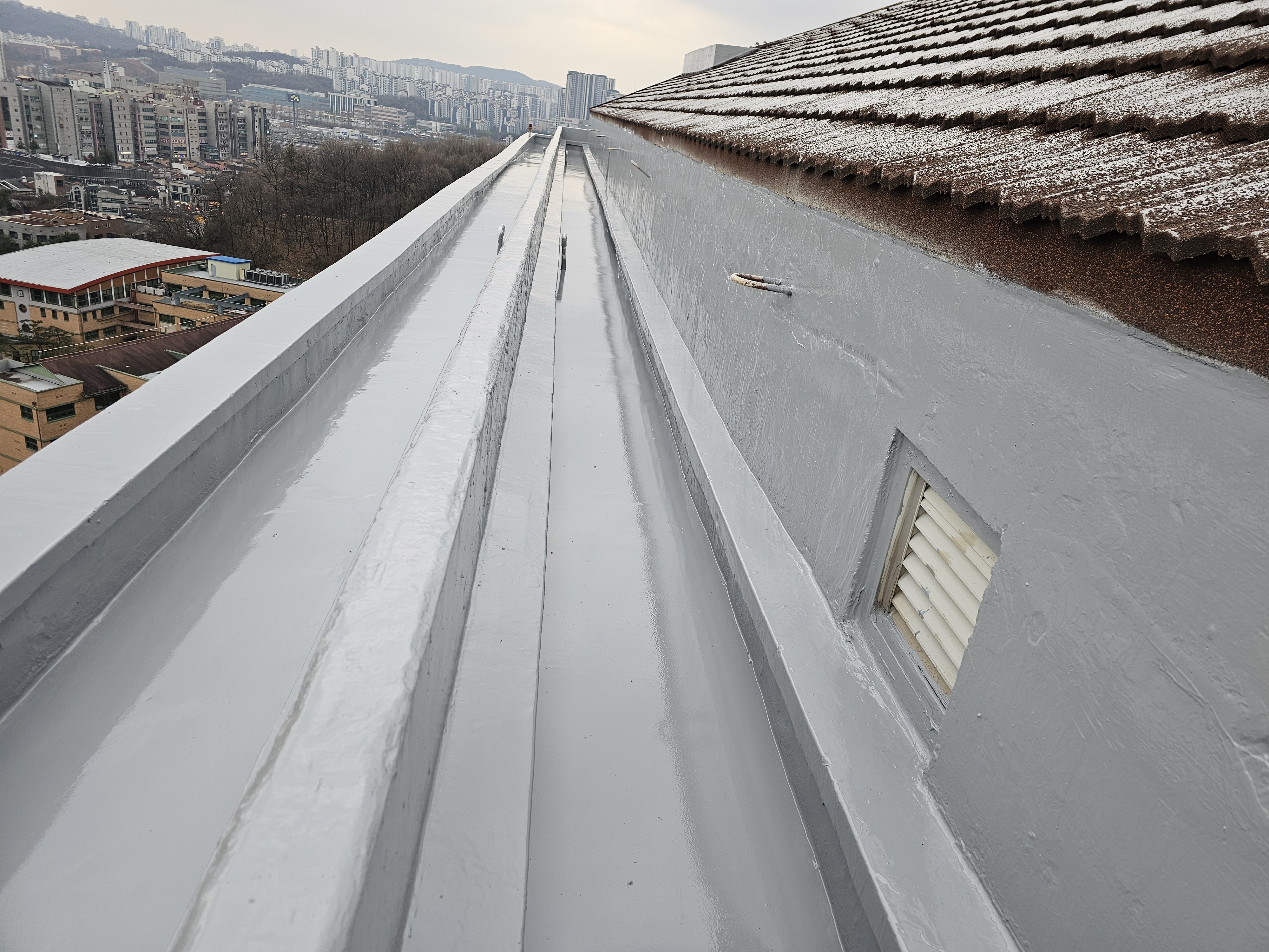 도담마을 푸르지오6차 관리사무소 — 아파트 옥상