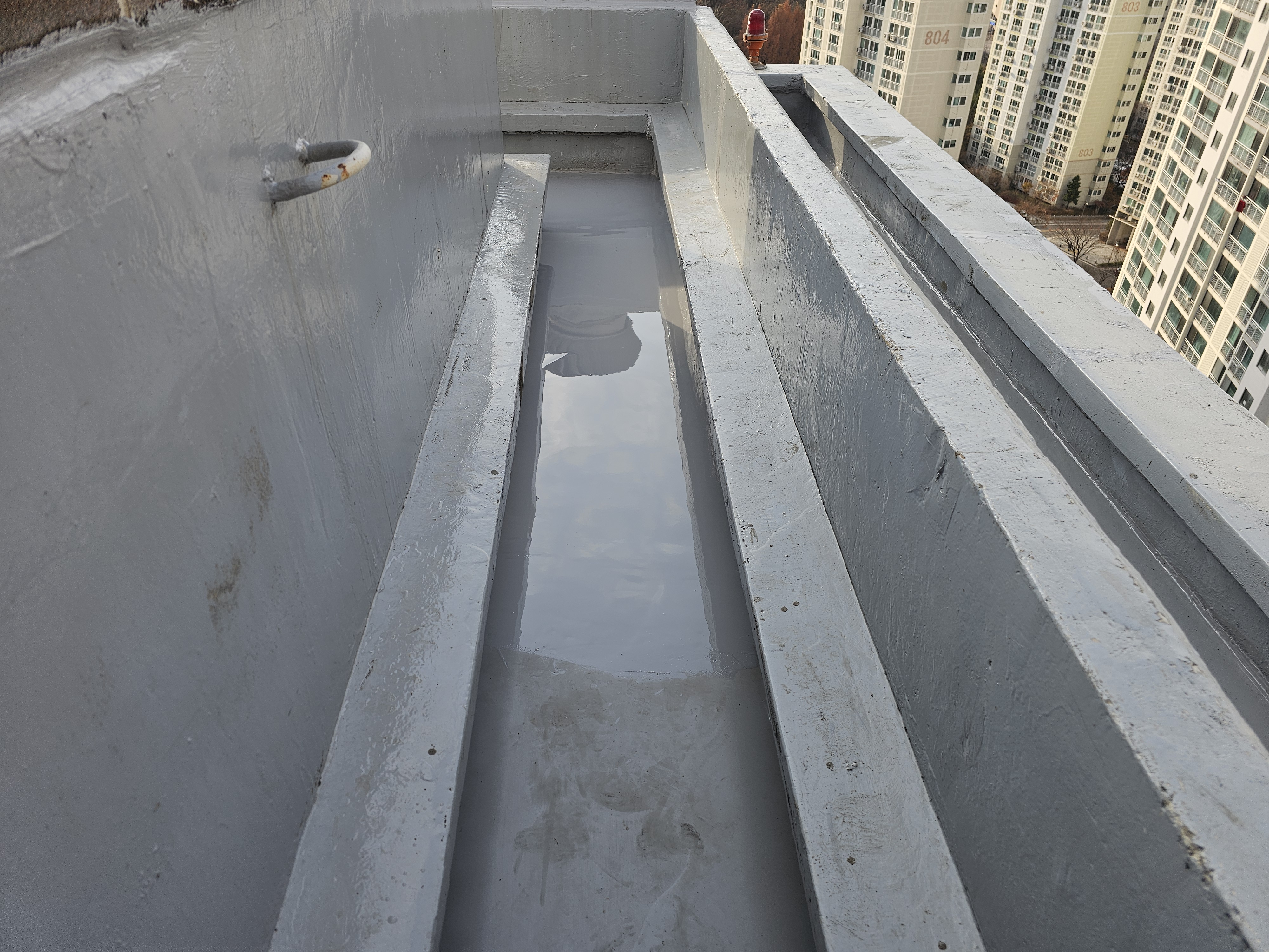 도담마을 푸르지오6차 관리사무소 — 아파트 옥상