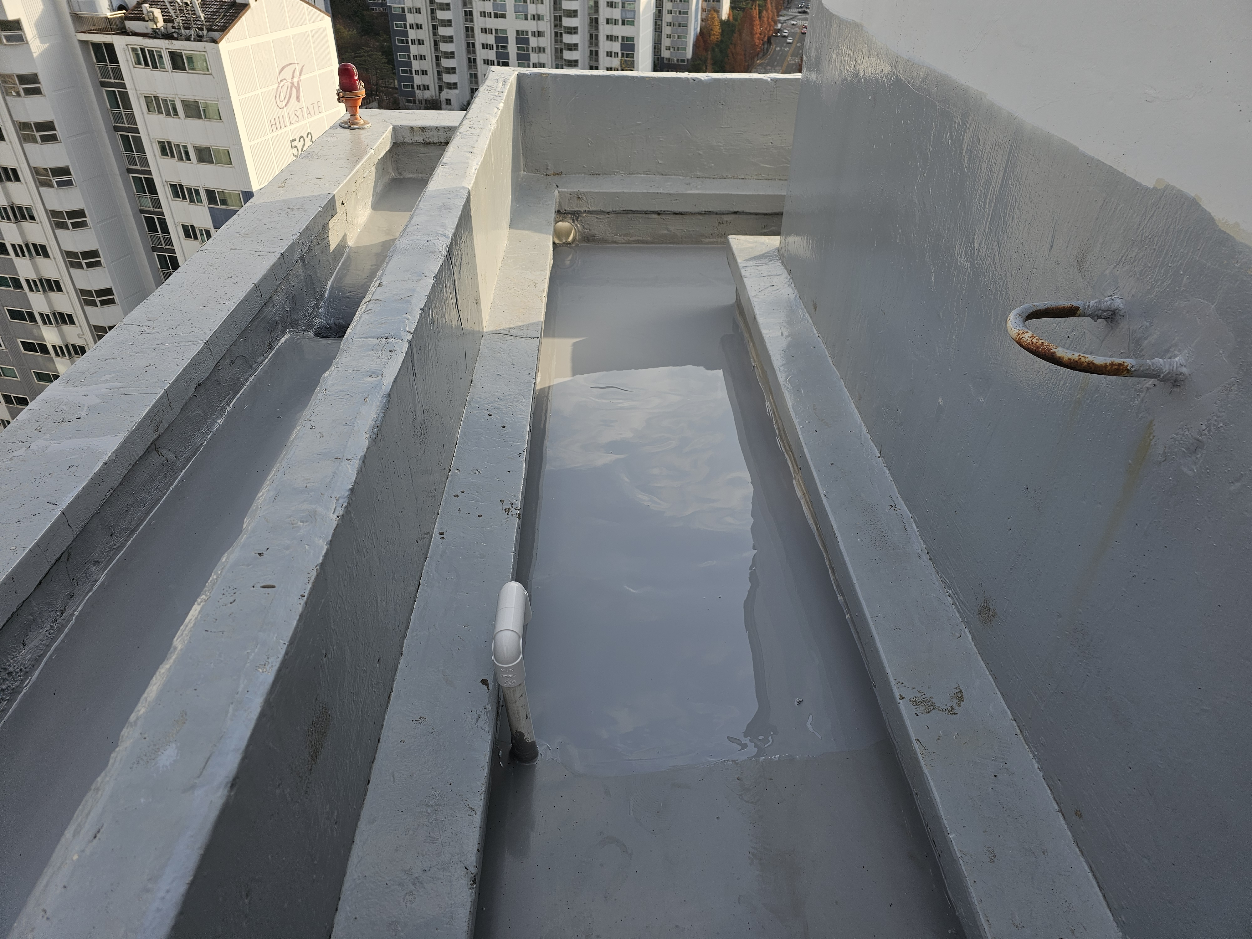 도담마을 푸르지오6차 관리사무소 — 아파트 옥상