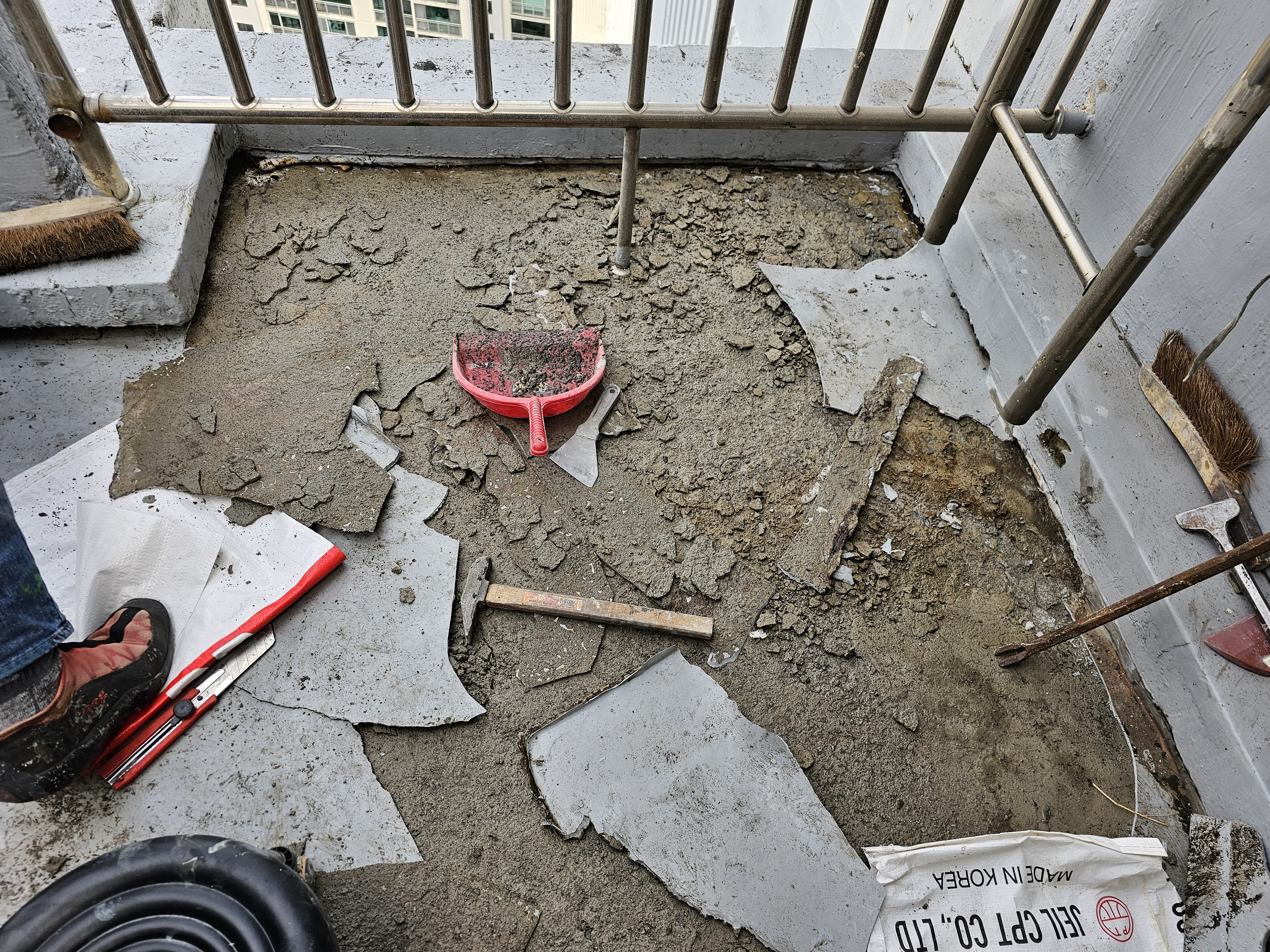 도담마을 푸르지오6차 관리사무소 — 아파트 옥상