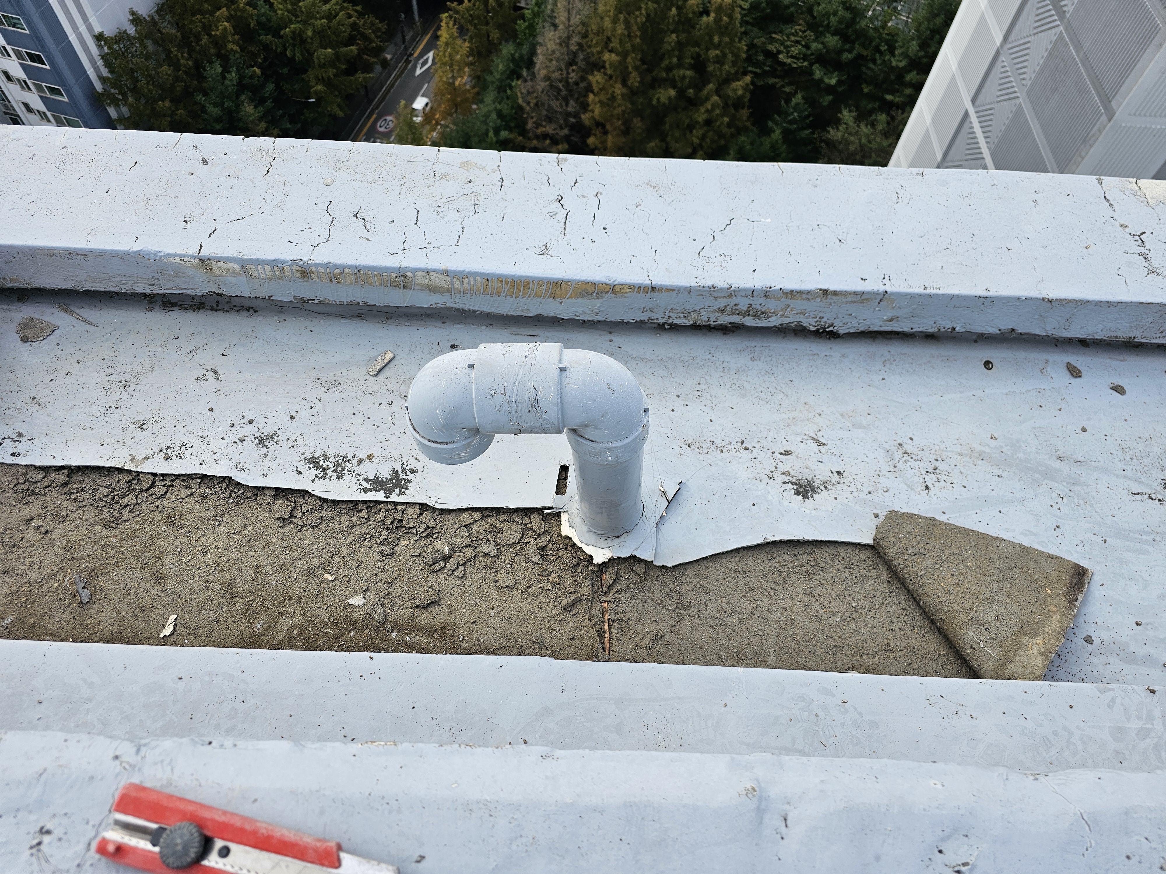 도담마을 푸르지오6차 관리사무소 — 아파트 옥상