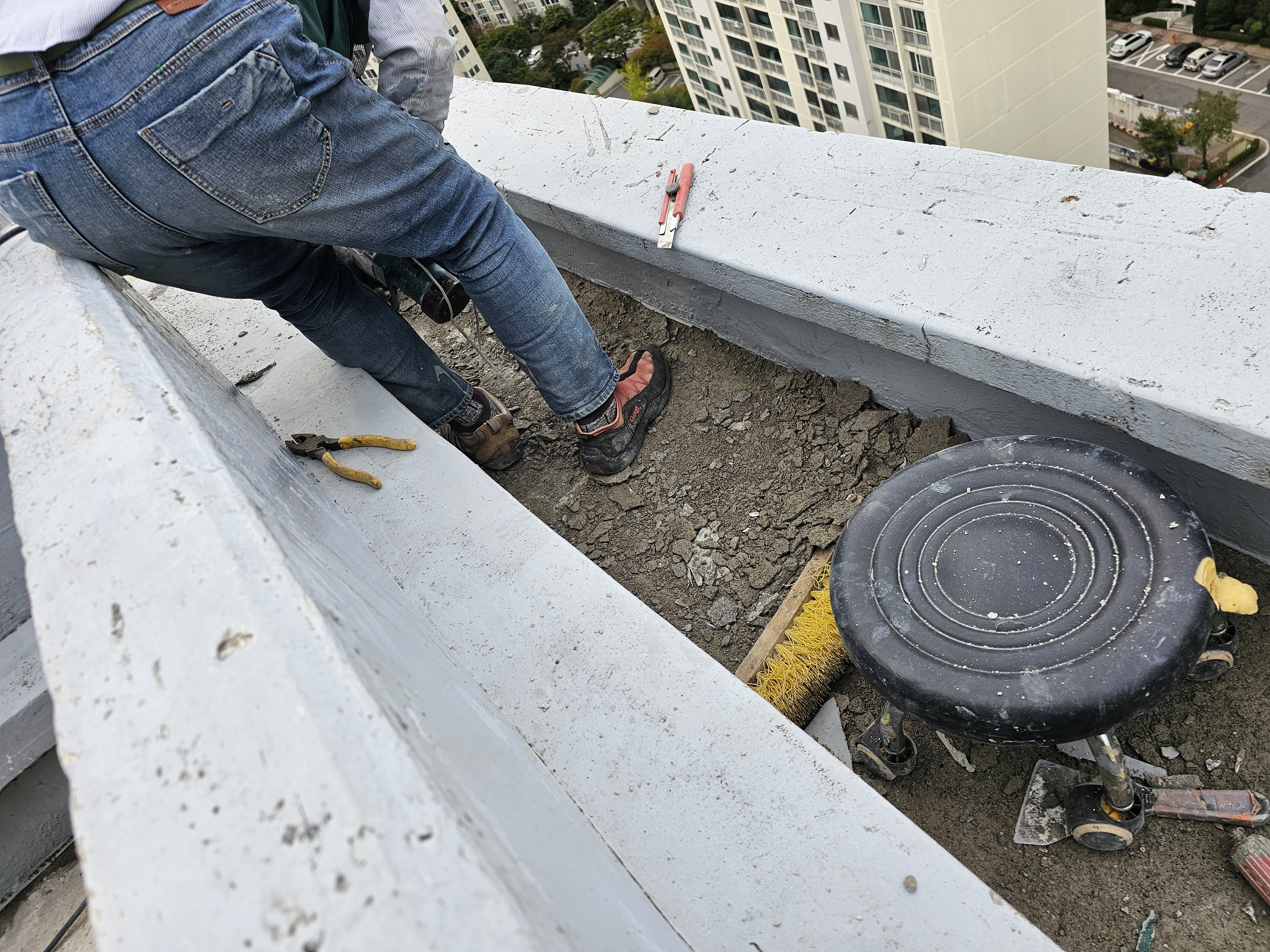 도담마을 푸르지오6차 관리사무소 — 아파트 옥상